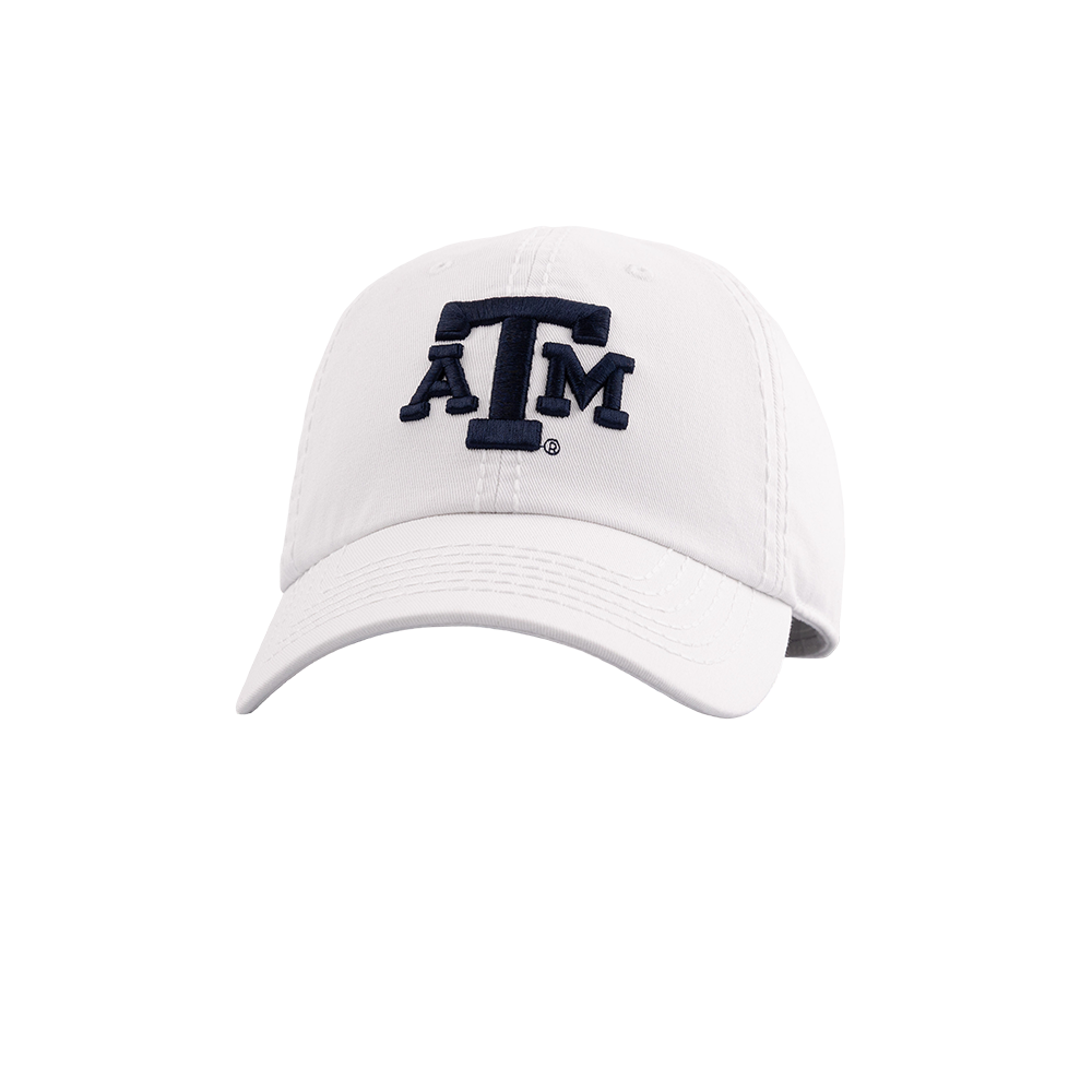 Texas A&M Collegiate Outfitters 6 Panel Adjustable Hat - White