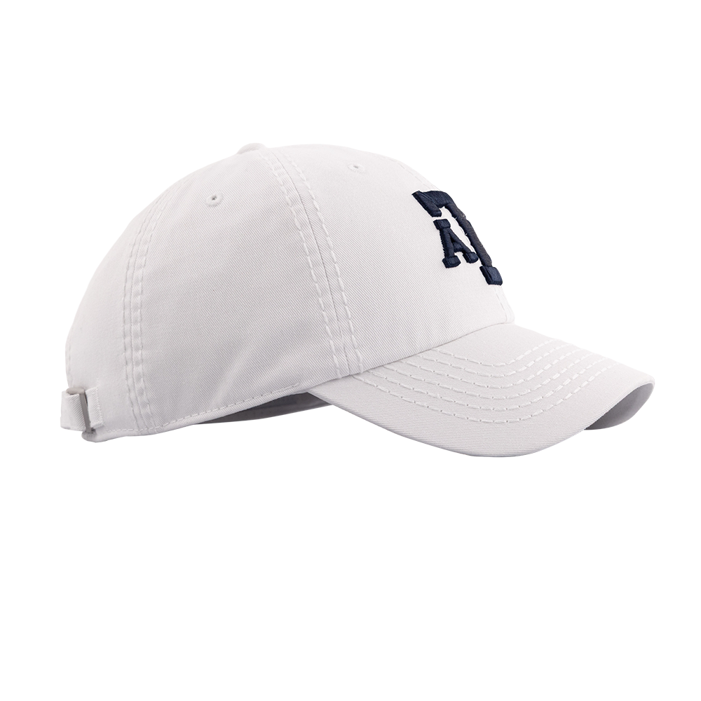 Texas A&M Collegiate Outfitters 6 Panel Adjustable Hat - White