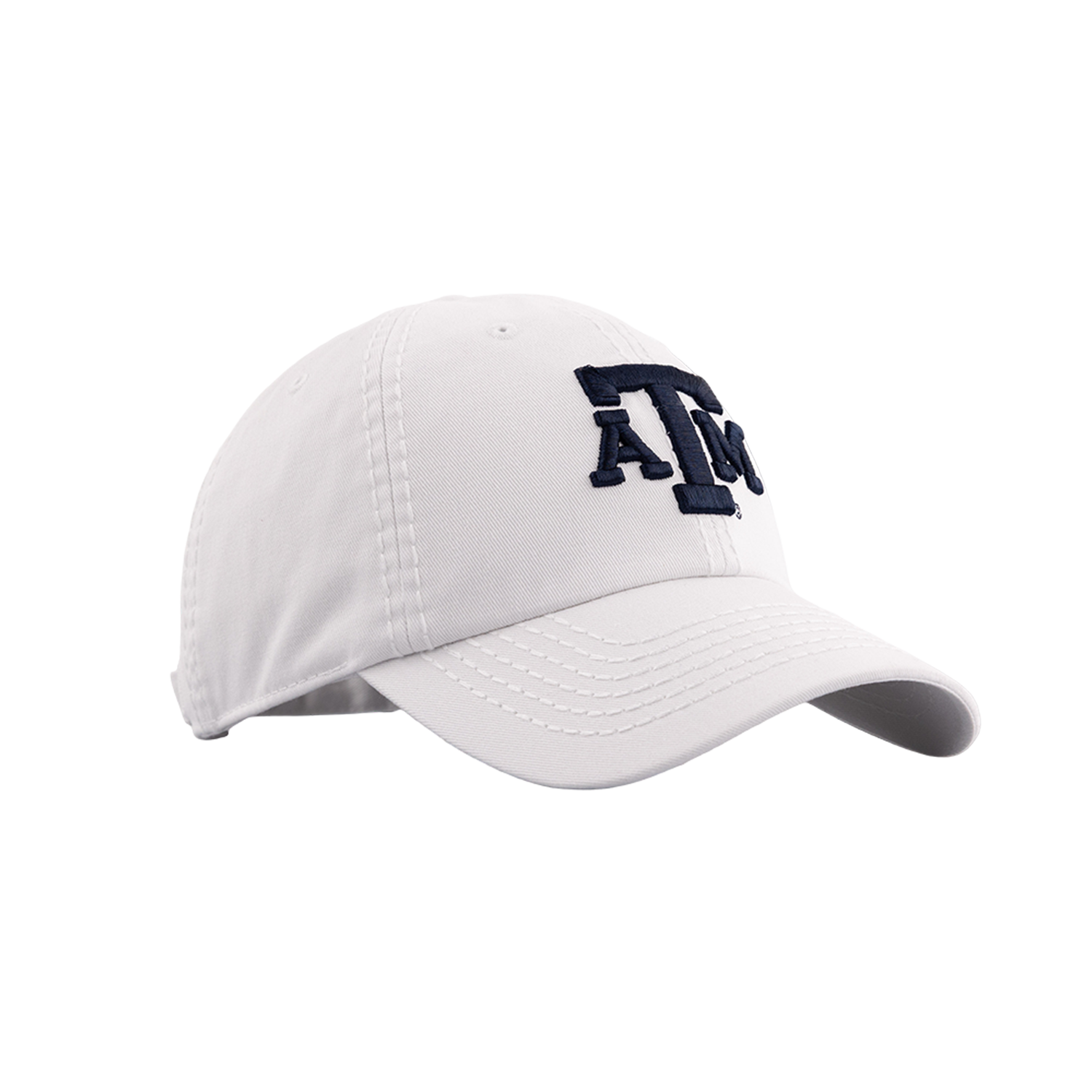 Texas A&M Collegiate Outfitters 6 Panel Adjustable Hat - White