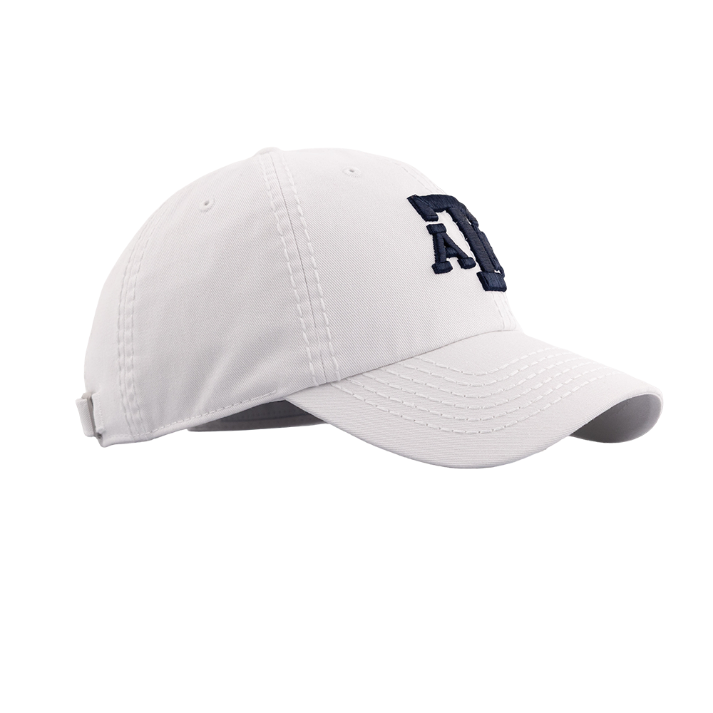 Texas A&M Collegiate Outfitters 6 Panel Adjustable Hat - White