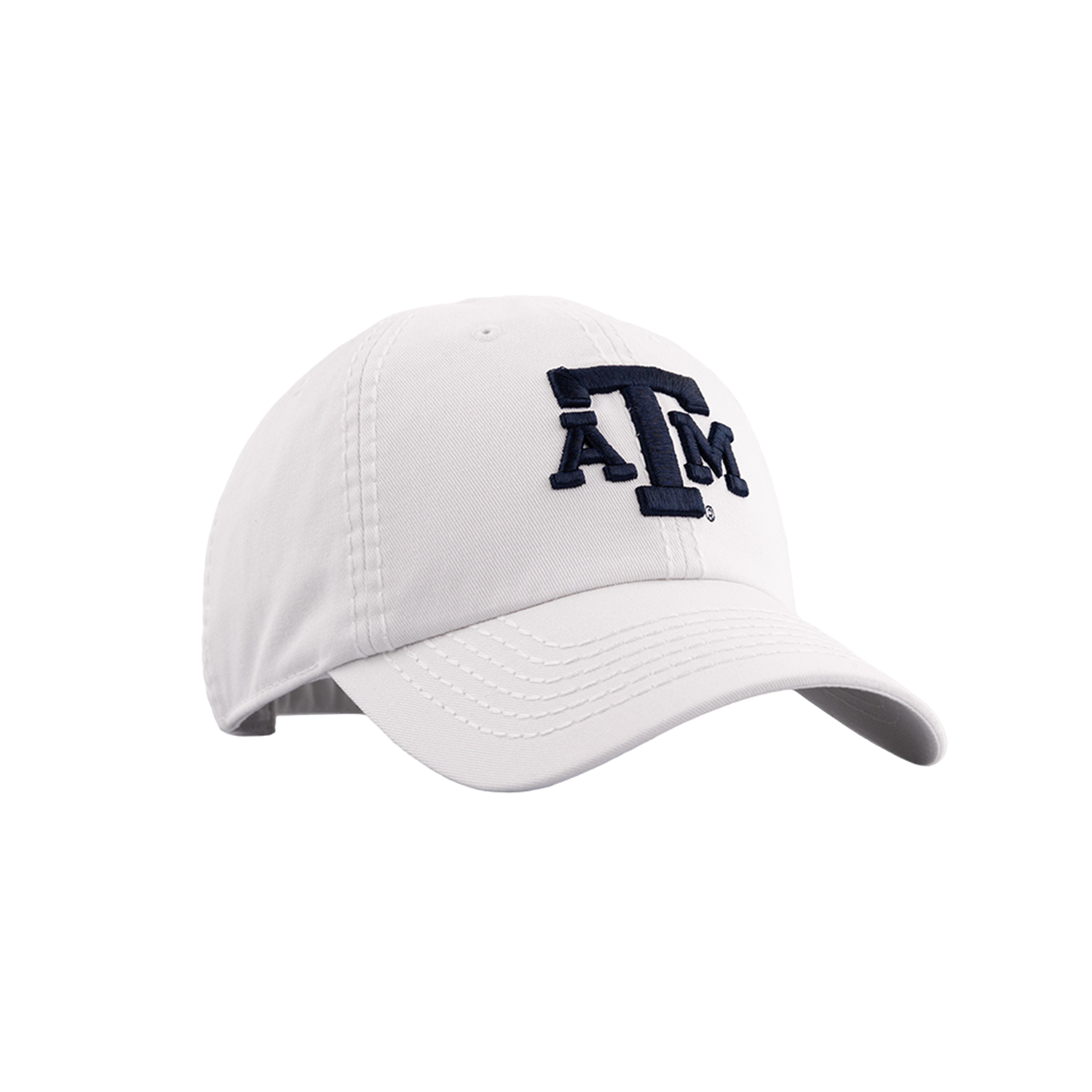 Texas A&M Collegiate Outfitters 6 Panel Adjustable Hat - White