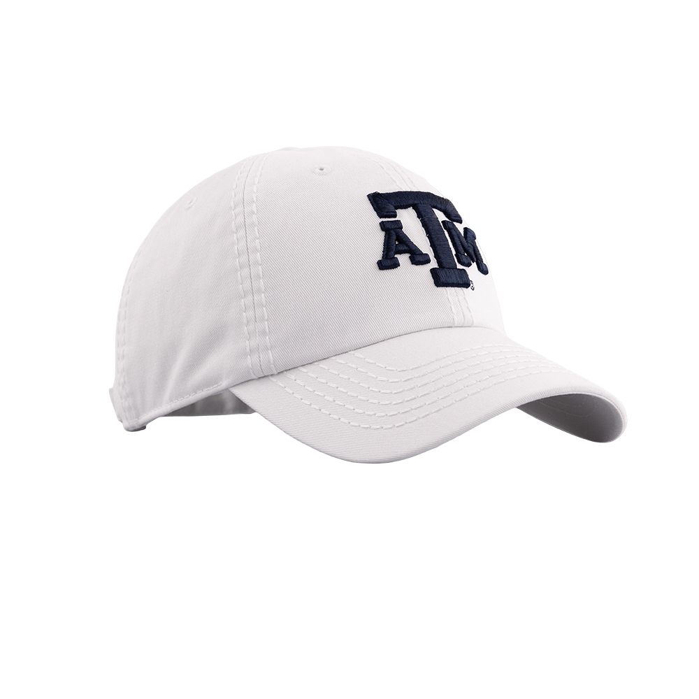 Texas A&M Collegiate Outfitters 6 Panel Adjustable Hat - White