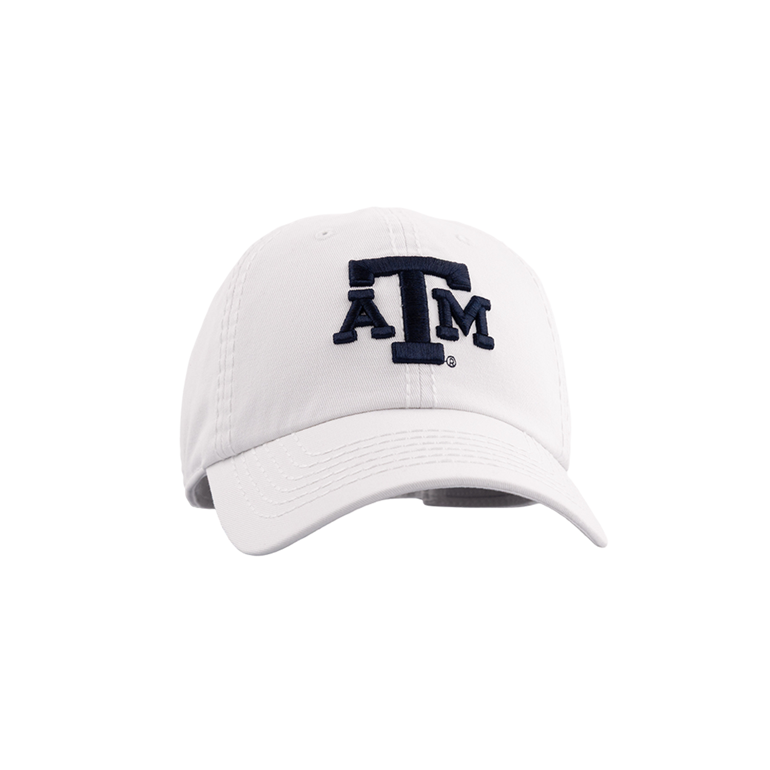 Texas A&M Collegiate Outfitters 6 Panel Adjustable Hat - White
