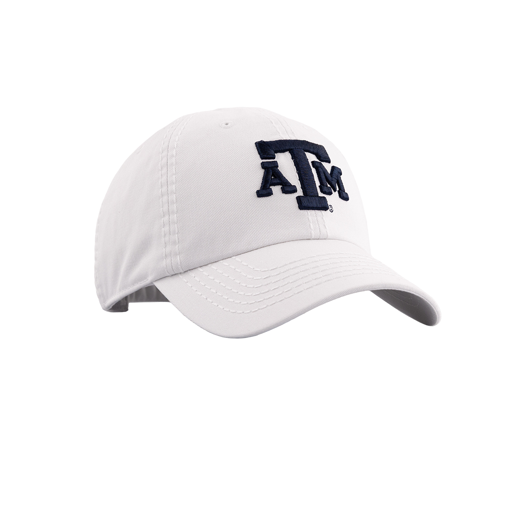 Texas A&M Collegiate Outfitters 6 Panel Adjustable Hat - White