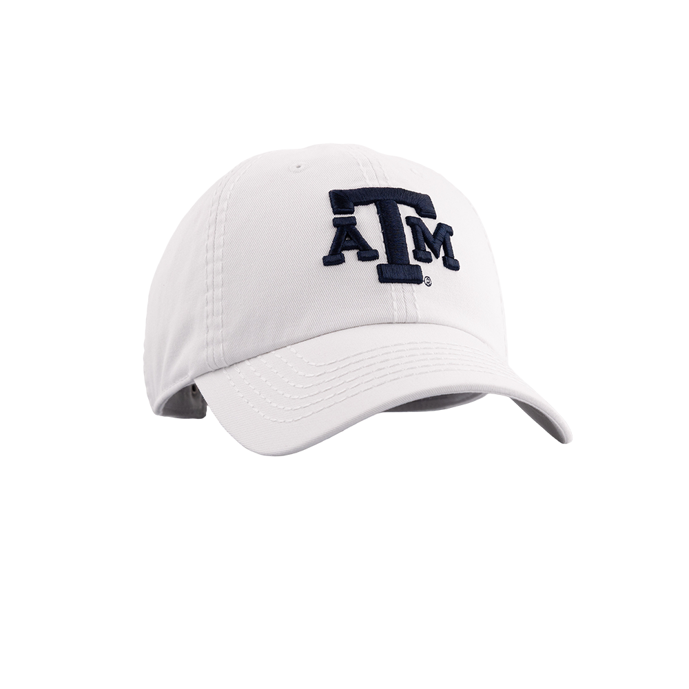 Texas A&M Collegiate Outfitters 6 Panel Adjustable Hat - White