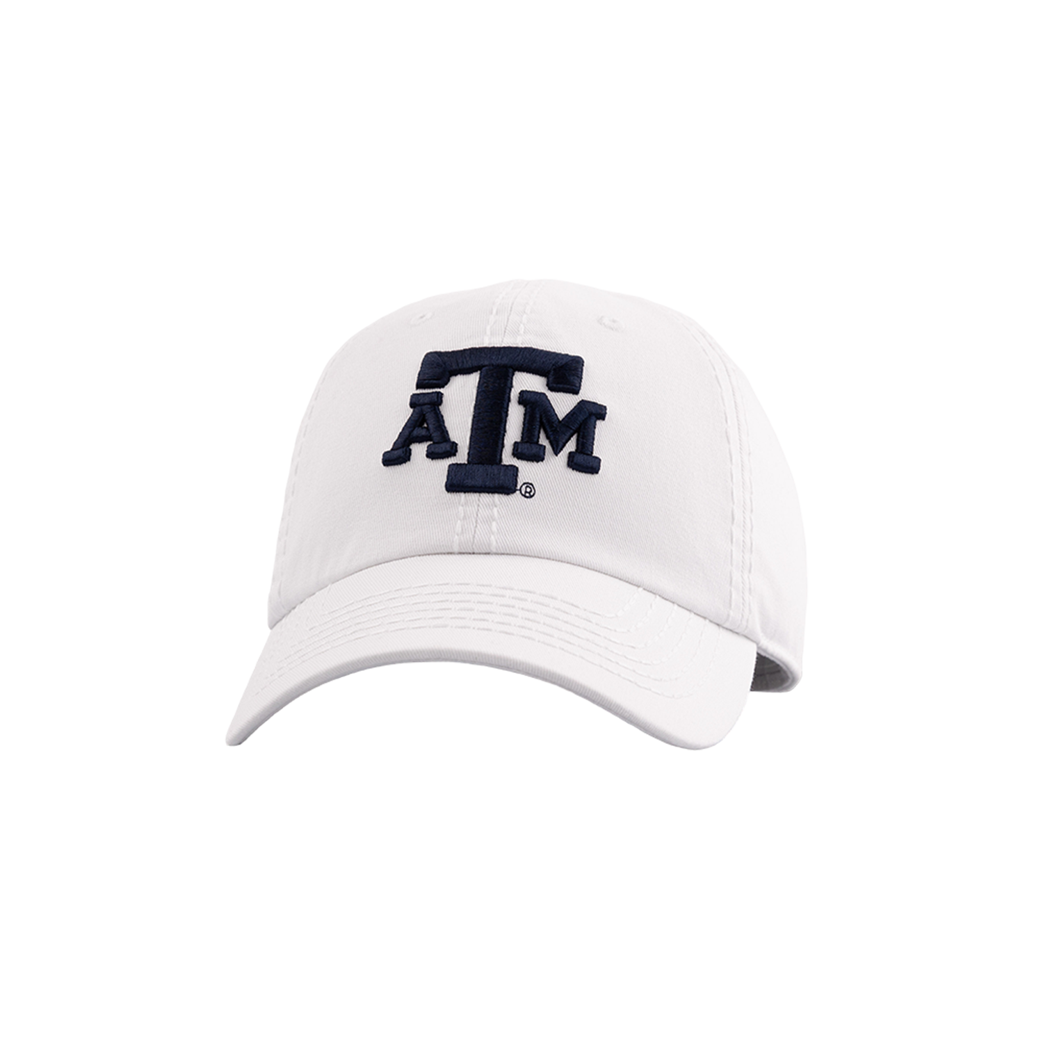 Texas A&M Collegiate Outfitters 6 Panel Adjustable Hat - White