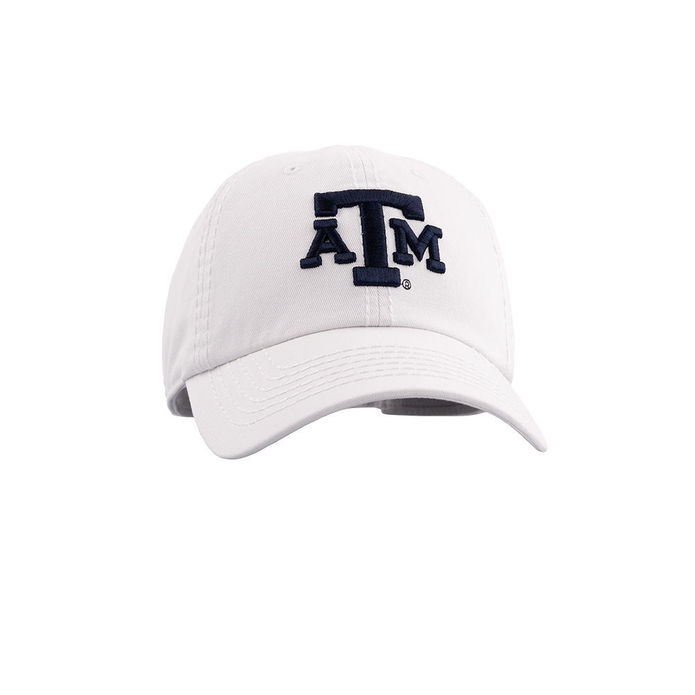 Texas A&M Collegiate Outfitters 6 Panel Adjustable Hat - White