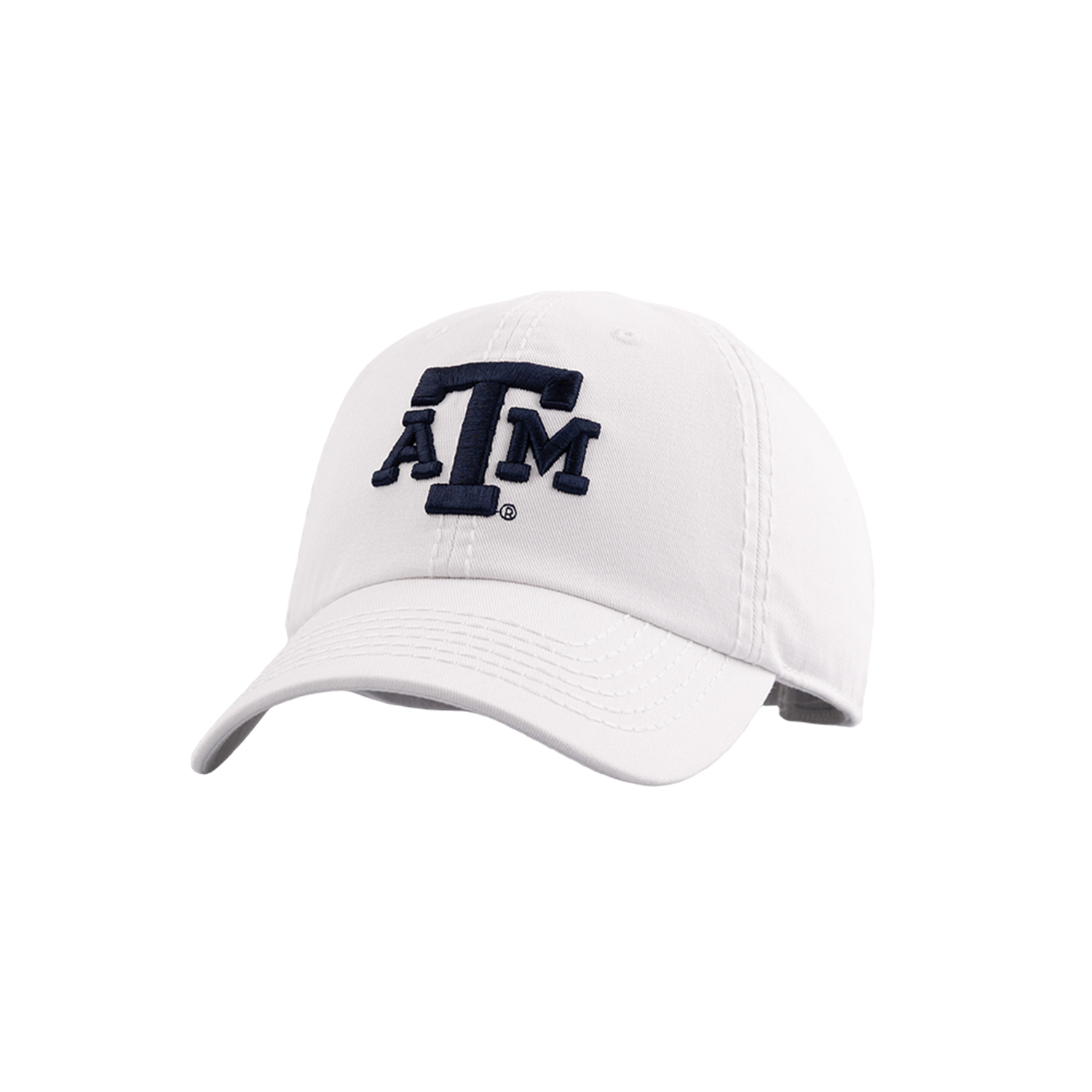 Texas A&M Collegiate Outfitters 6 Panel Adjustable Hat - White