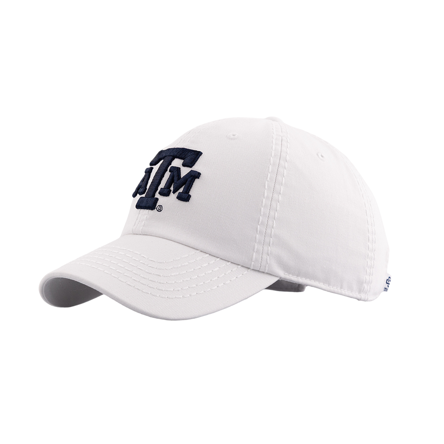 Texas A&M Collegiate Outfitters 6 Panel Adjustable Hat - White