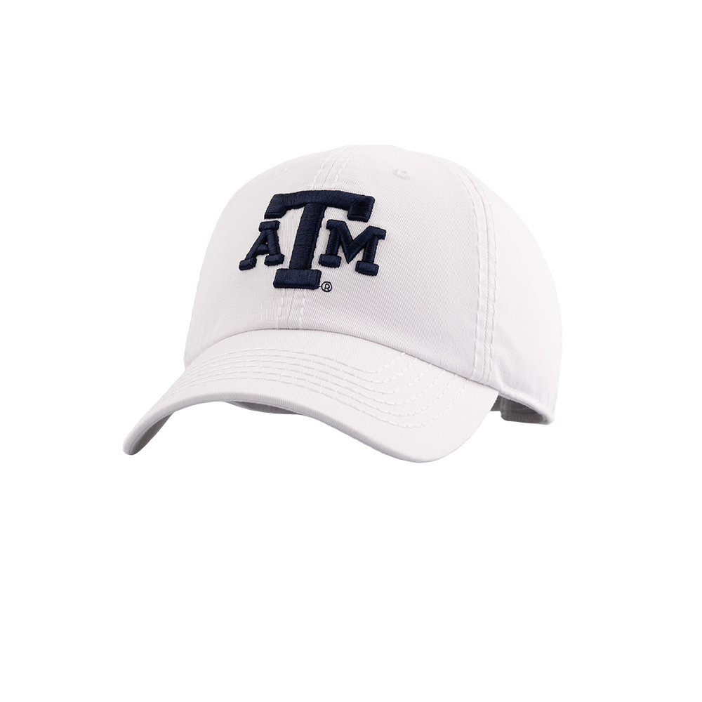 Texas A&M Collegiate Outfitters 6 Panel Adjustable Hat - White