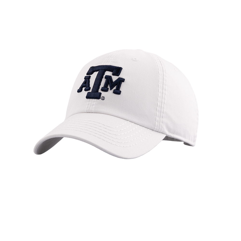 Texas A&M Collegiate Outfitters 6 Panel Adjustable Hat - White