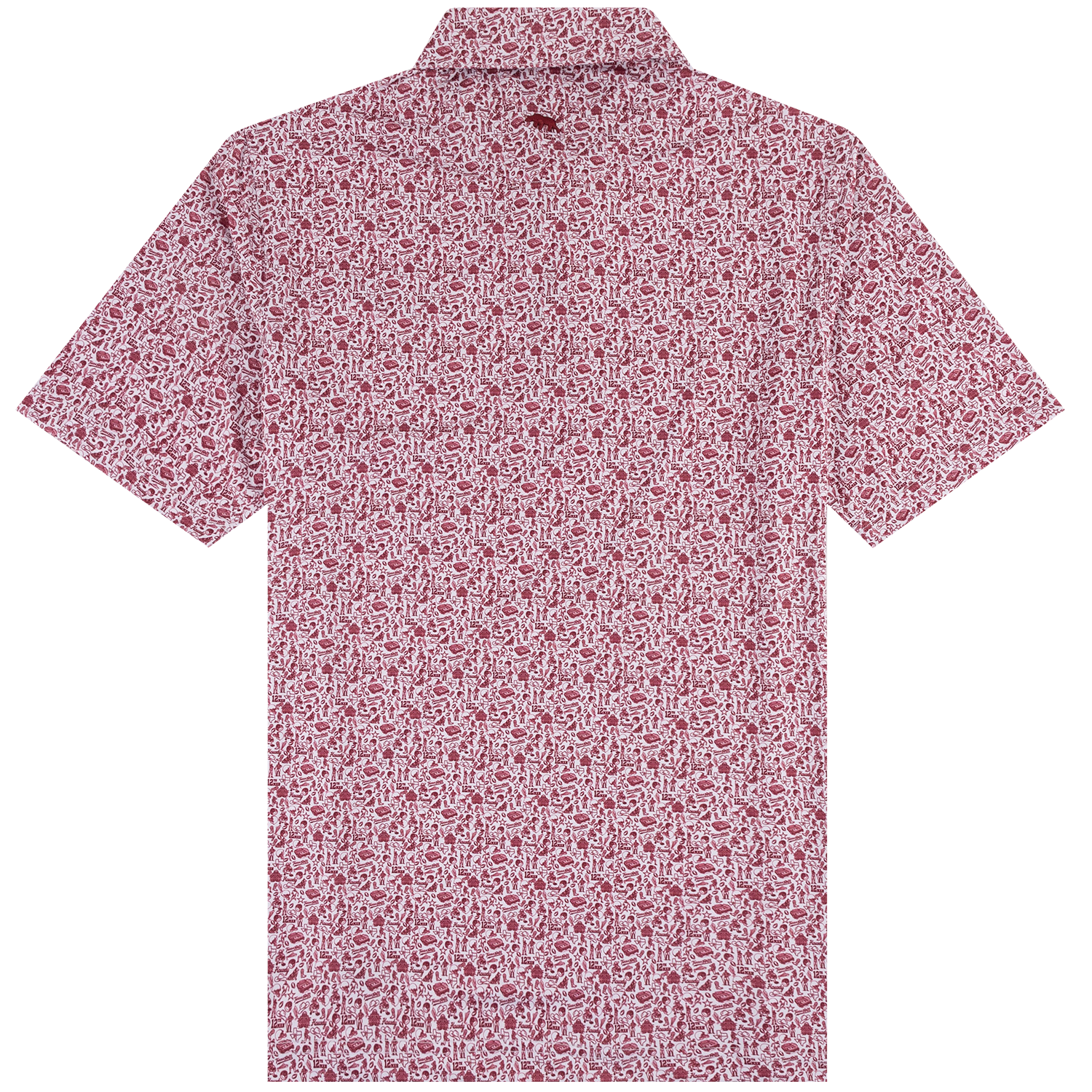 Script Texas A&M Onward Reserve Icons Polo - Maroon