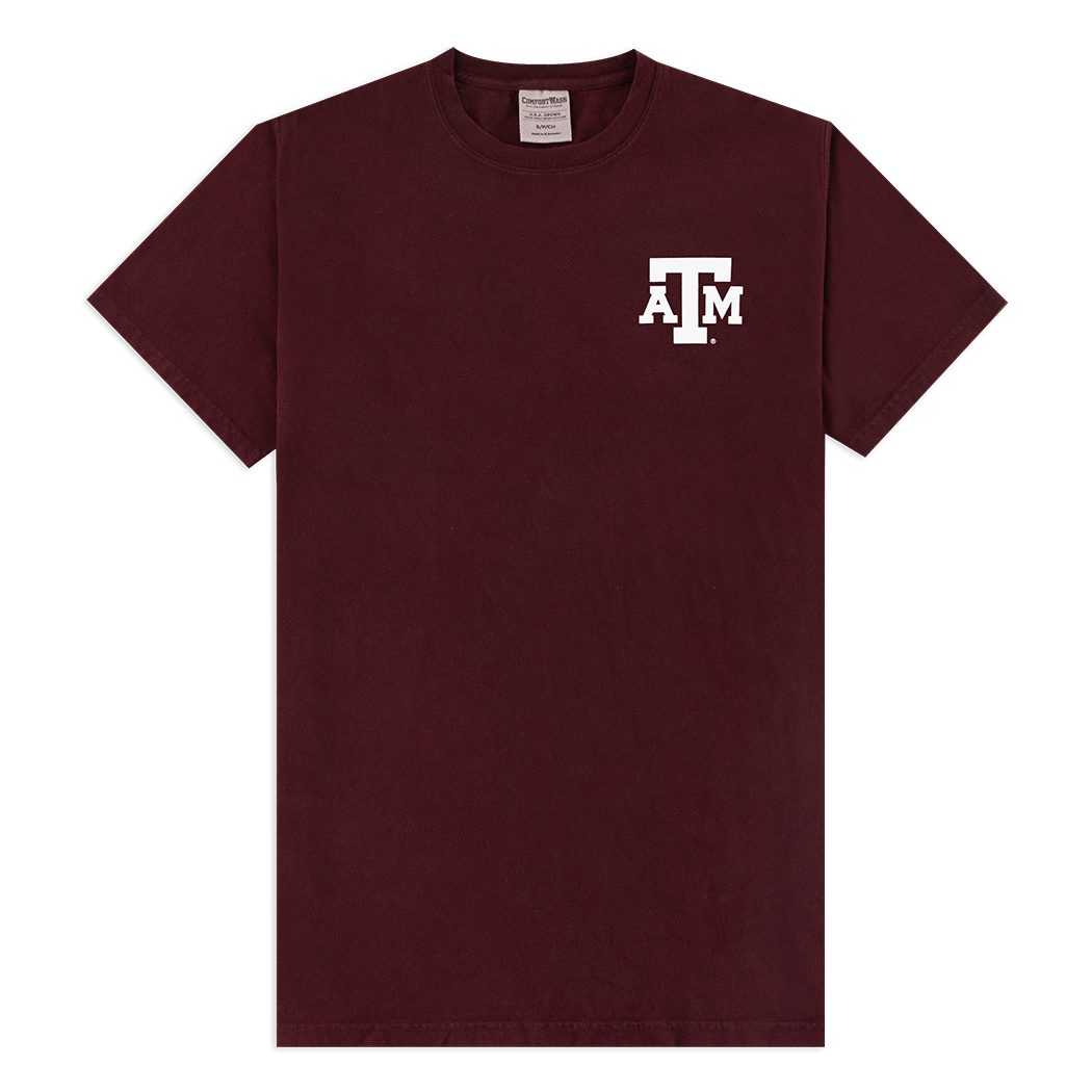 Greetings From Aggieland Dog T-Shirt - Maroon