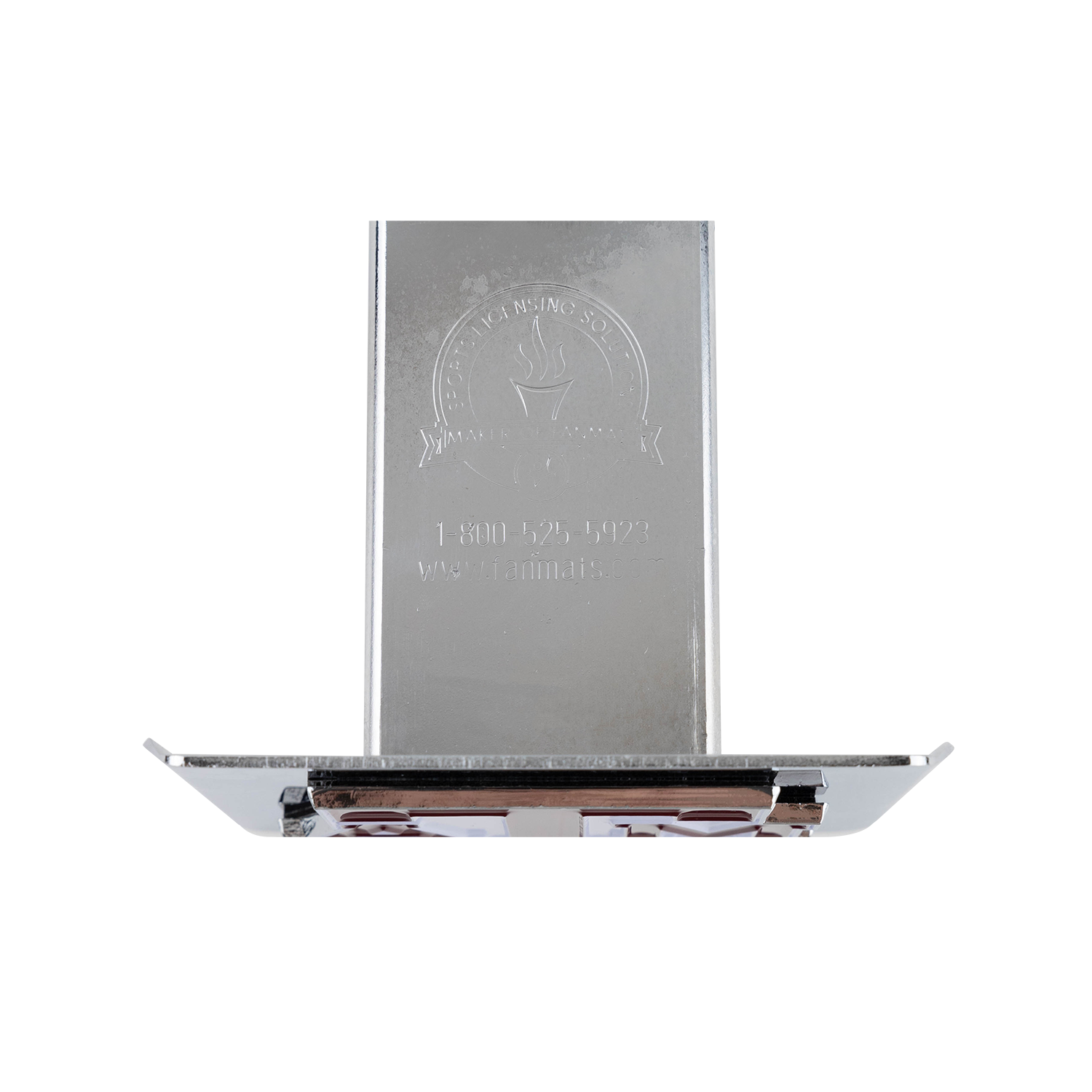 Texas A&M Metal Hitch Cover - Chrome