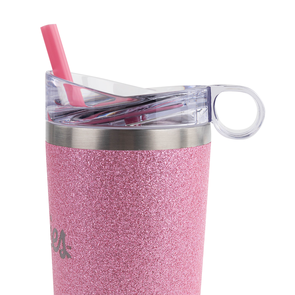 Script Aggies MyBevi 24 oz Vivid Sparkle Bottle - Pink