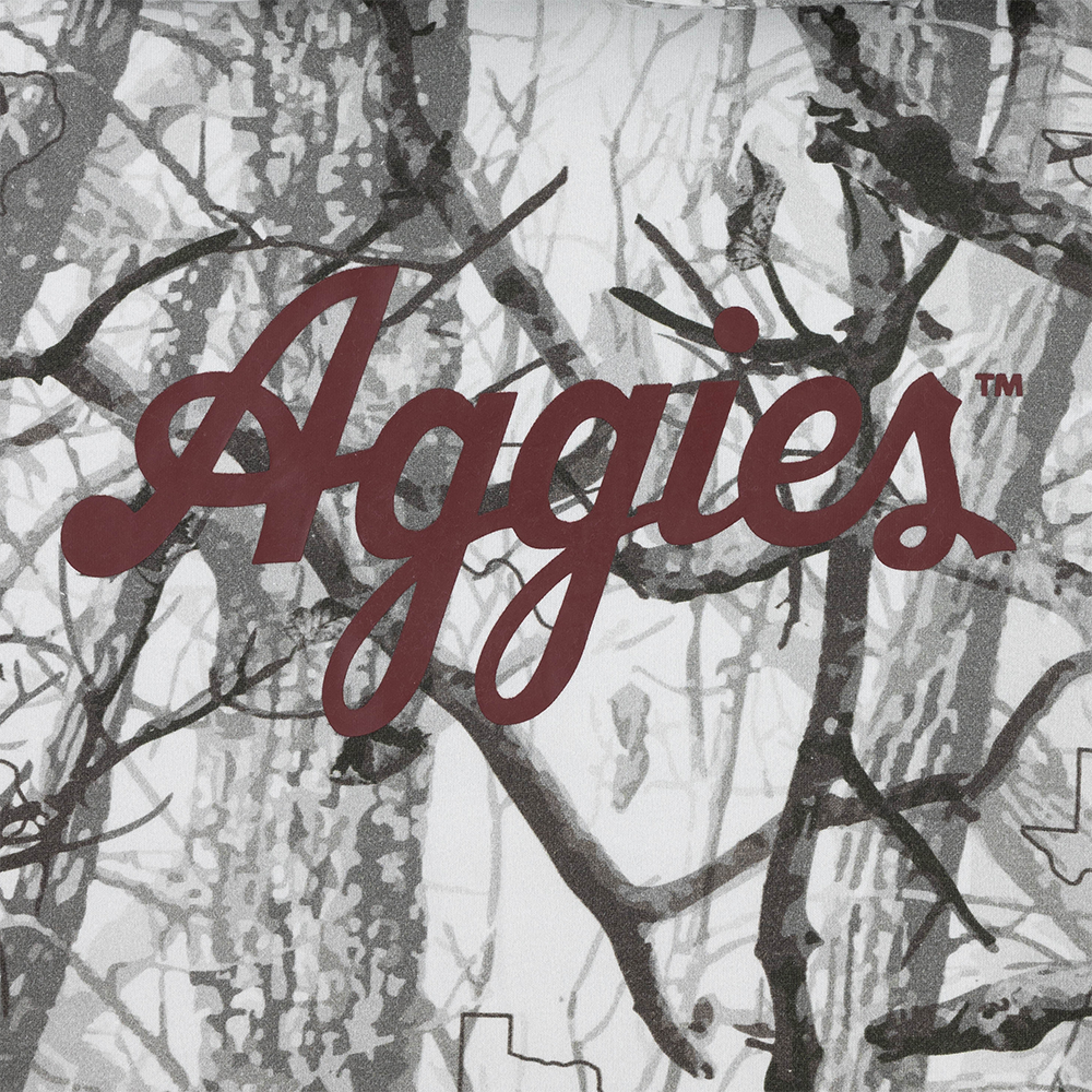 Script Aggies Collegiate Outfitters Texas Hoodie - Camo