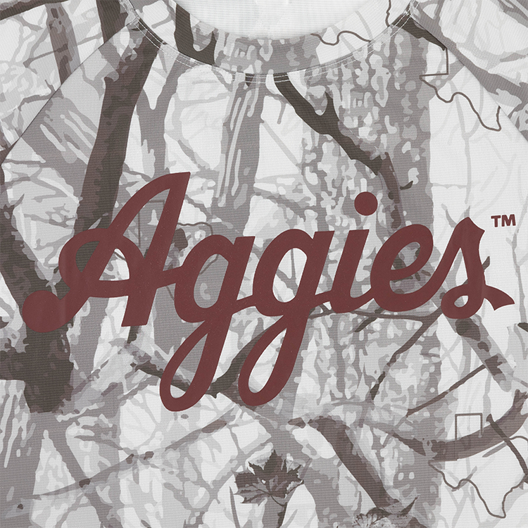 Script Aggies Collegiate Outfitters Texas T-Shirt - Camo
