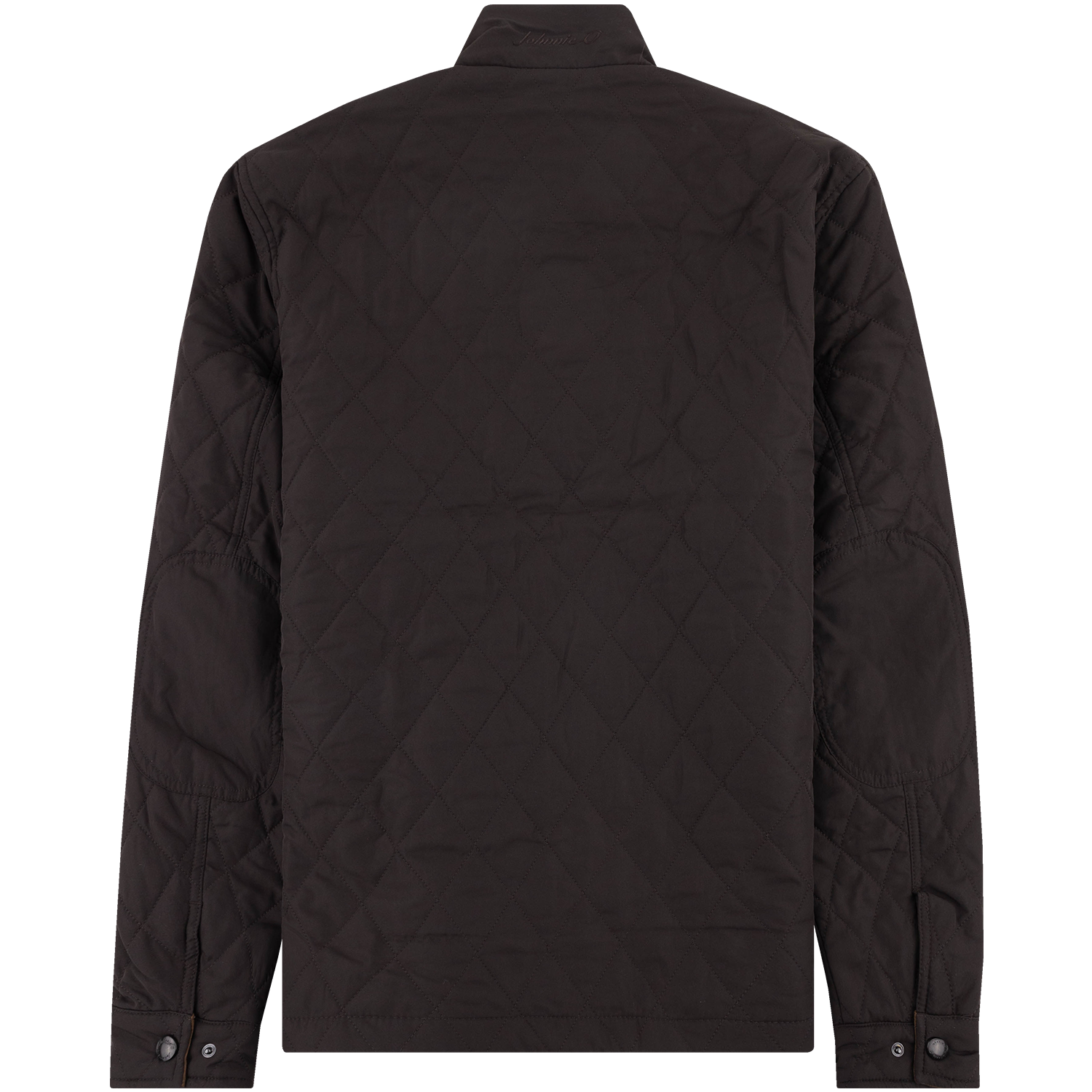 Texas A&M Johnnie-O Quilted Snap Jacket - Brown