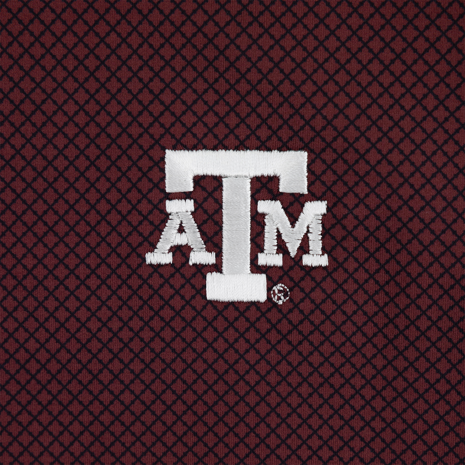 Texas A&M Peter Millar Fulton Performance Polo - Maroon
