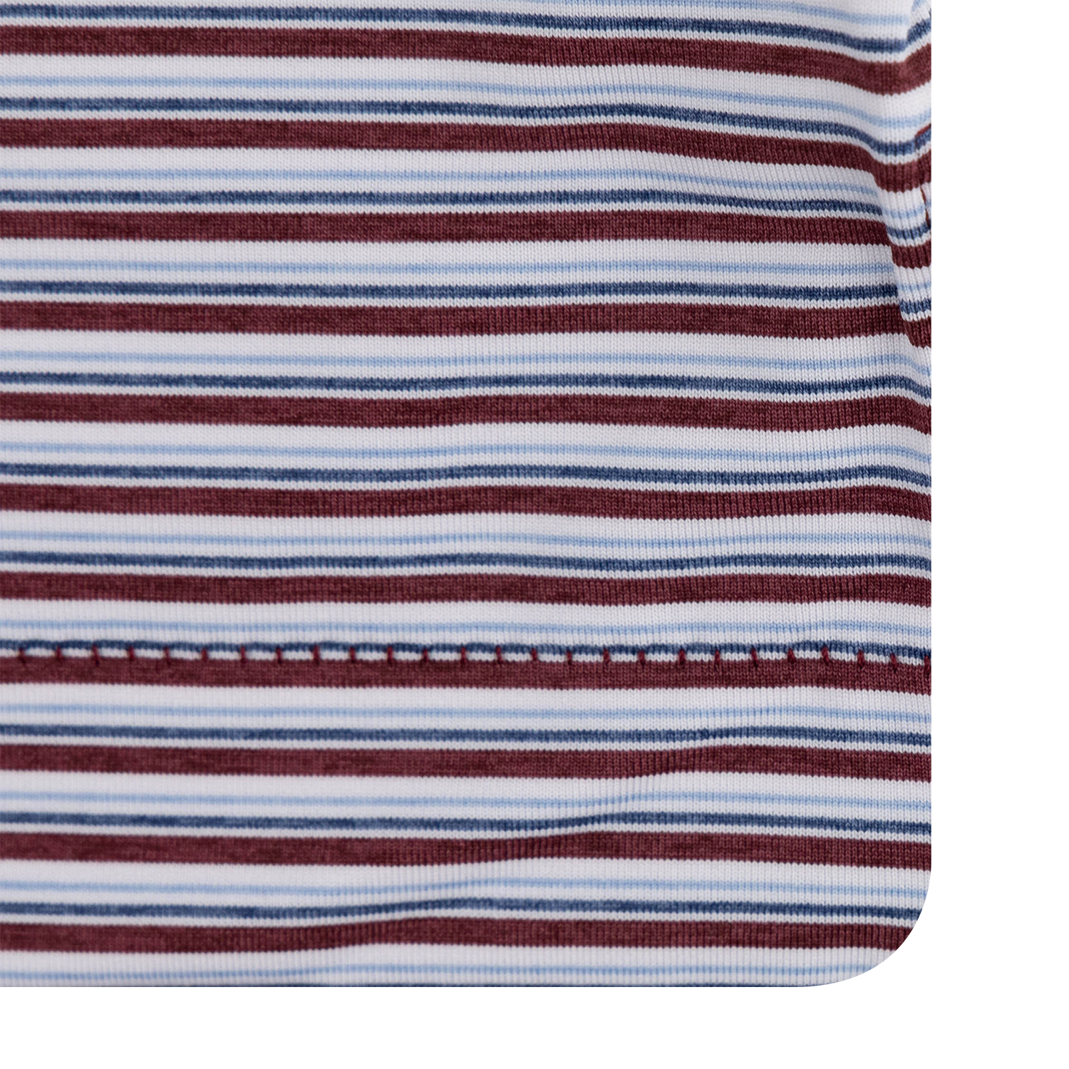 Texas A&M Peter Millar Brooks Stripe Performance Polo