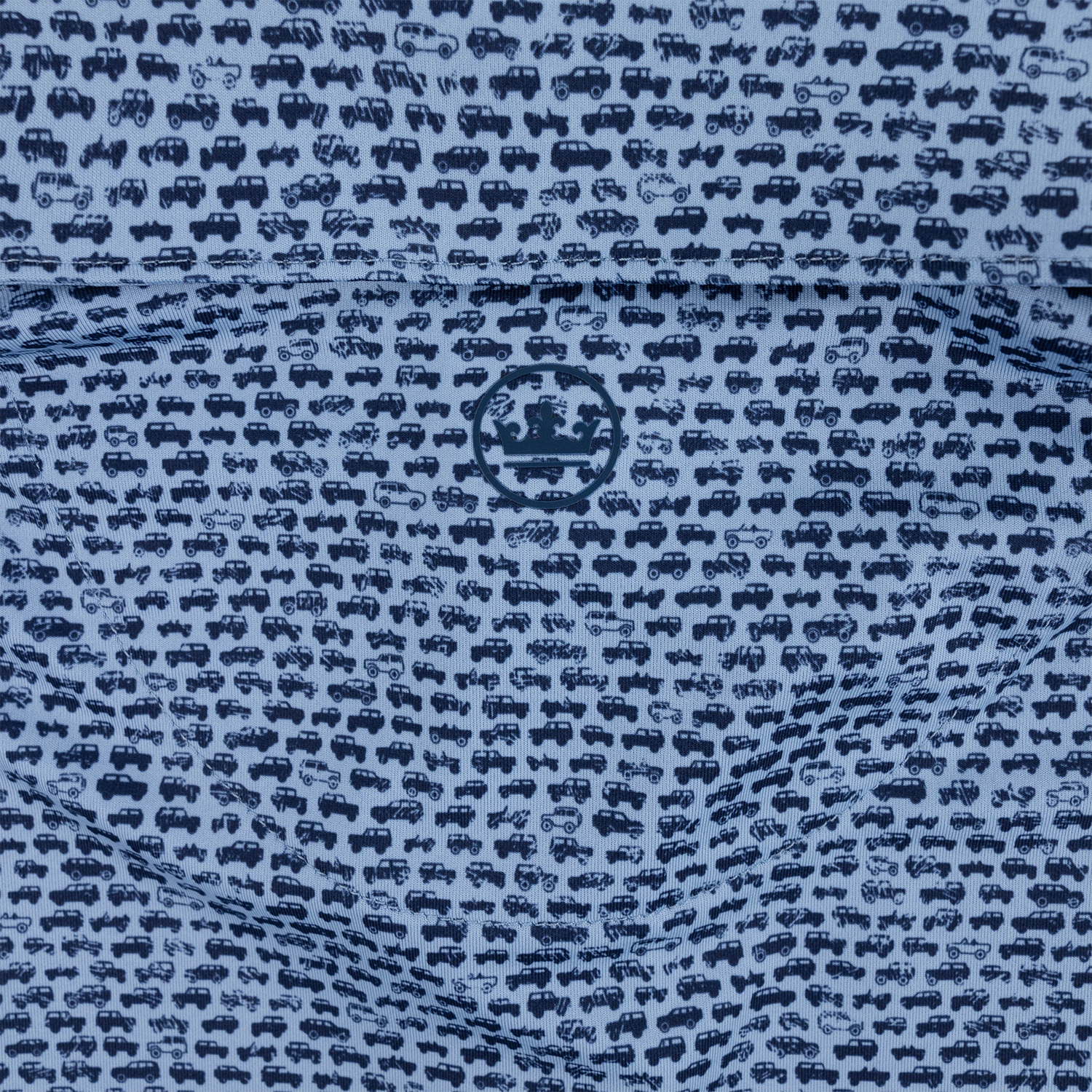 Texas A&M Peter Millar Off-Road Performance Polo - Blue