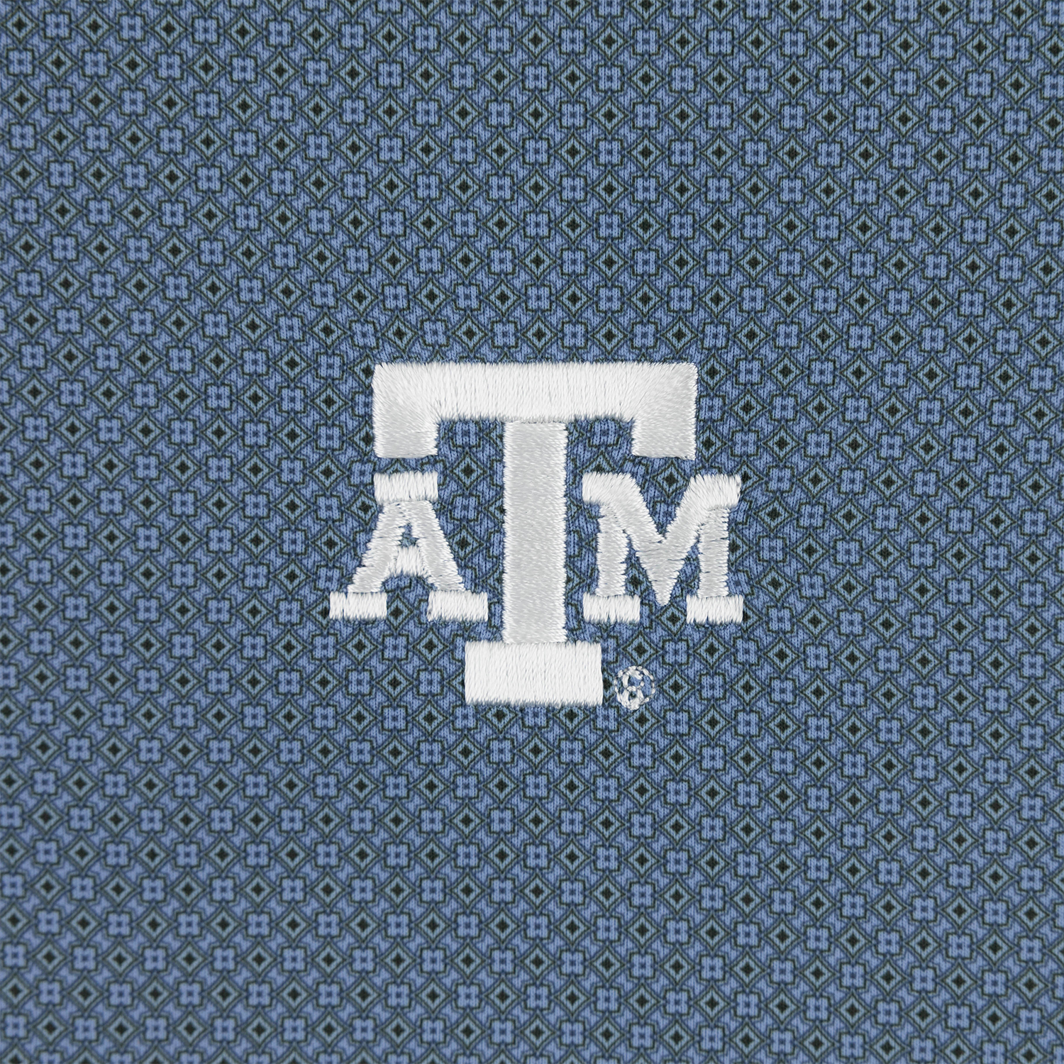 Texas A&M Peter Millar Caldara Performance Polo - Navy