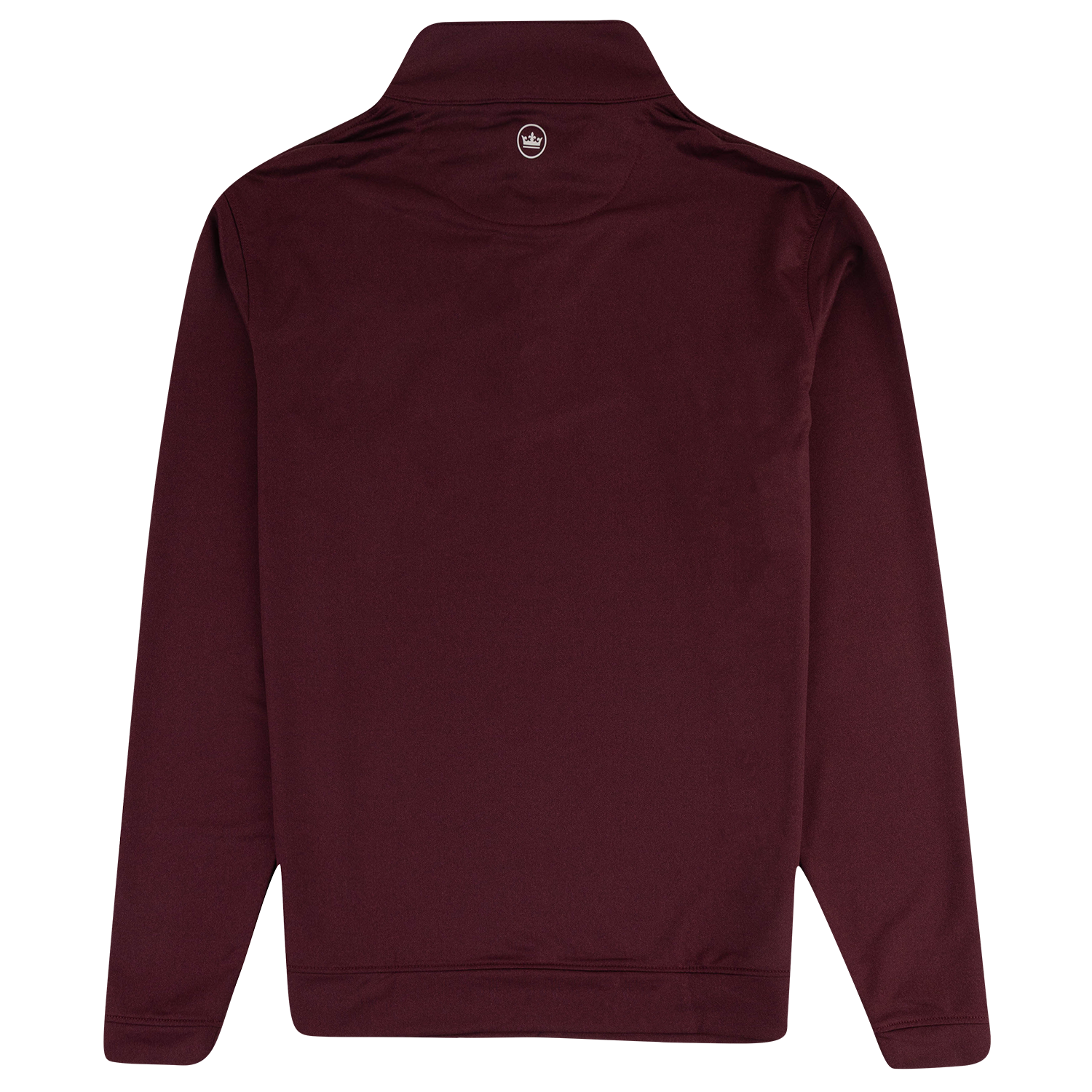 Texas A&M Peter Millar Perth Herringbone 1/4 Zip - Maroon