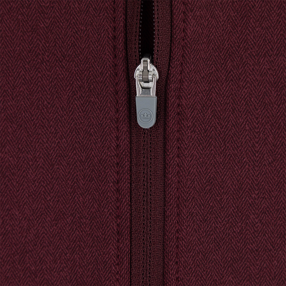 Texas A&M Peter Millar Perth Herringbone 1/4 Zip - Maroon