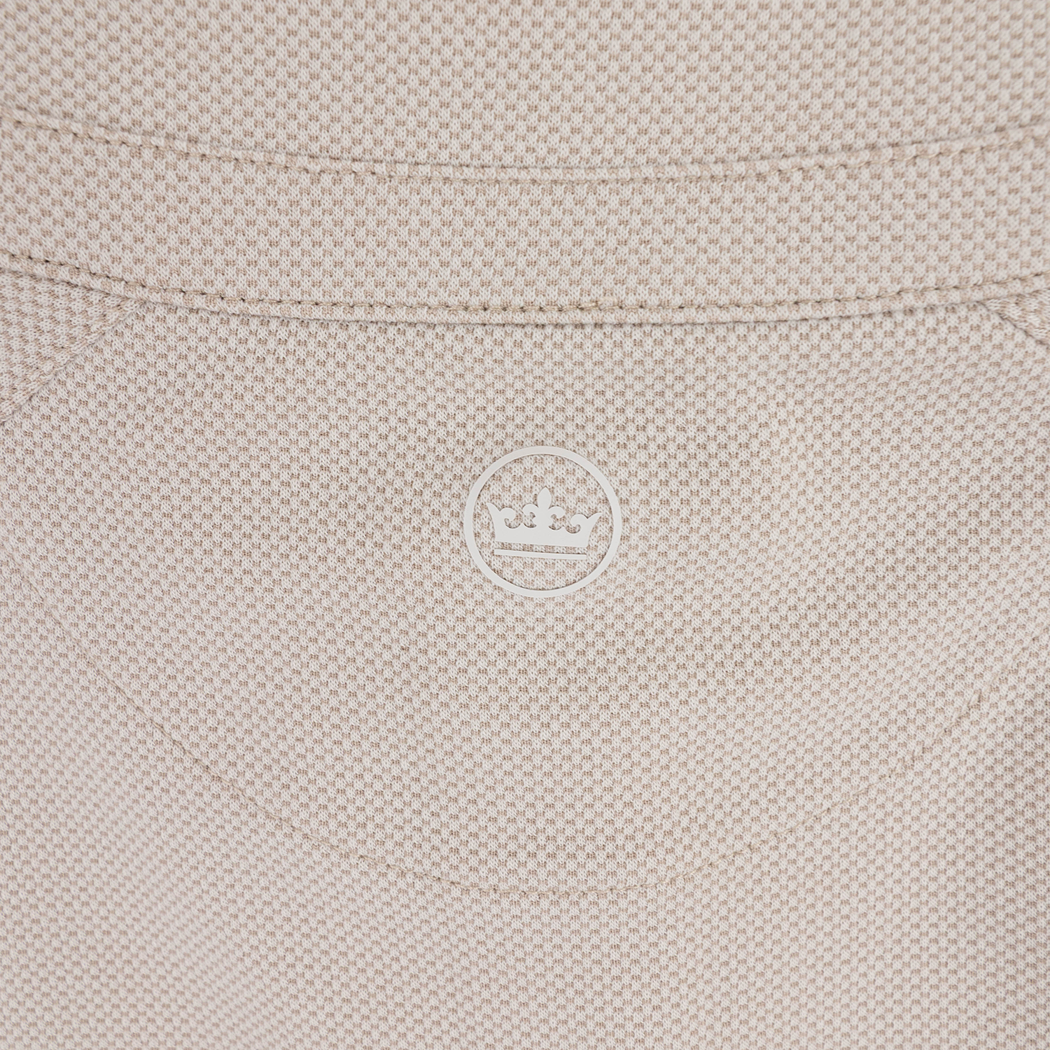 Texas A&M Peter Millar Cradle Pique Performance 1/4 Zip - Beigev