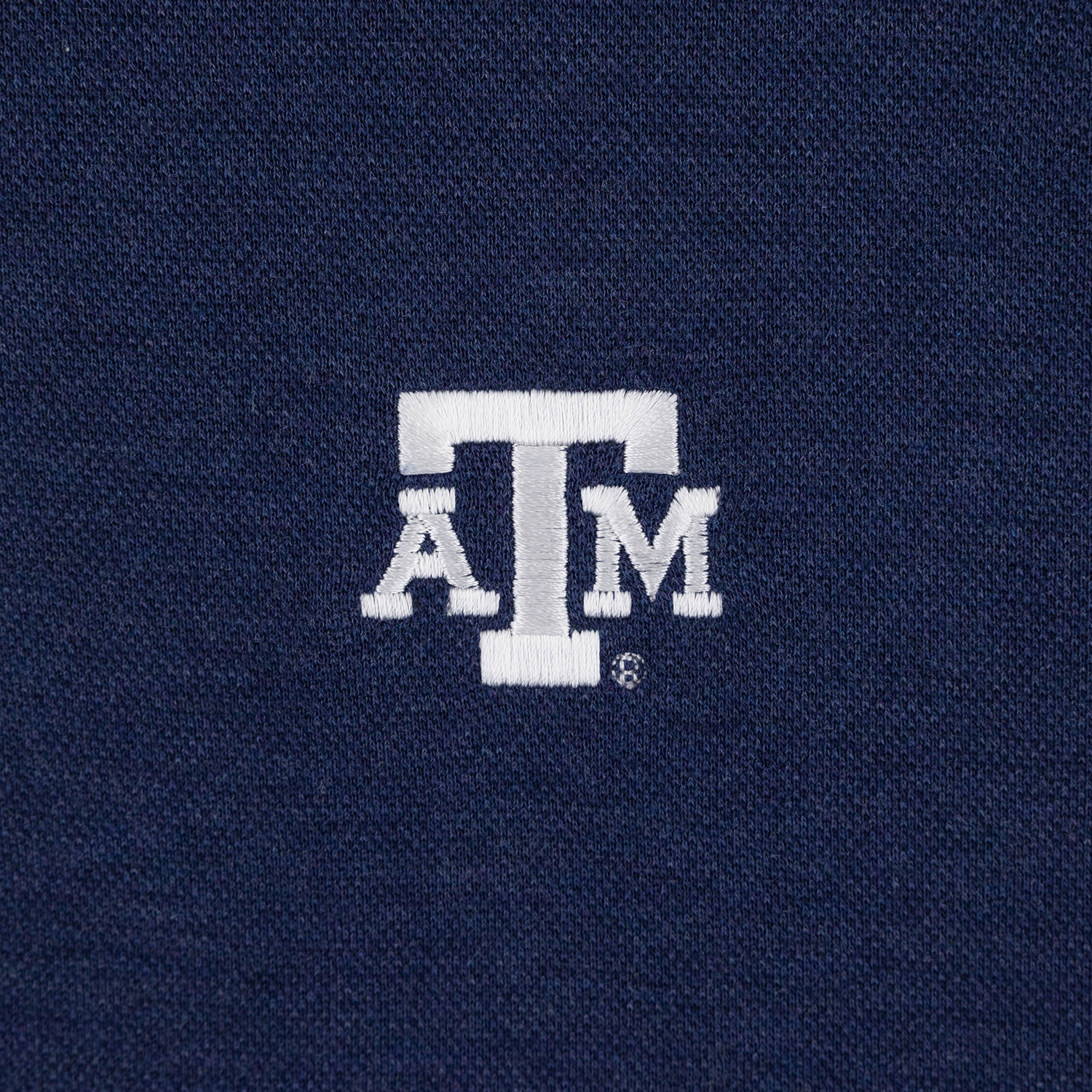 Texas A&M Peter Millar Crown Comfort 1/4 Zip- Navy