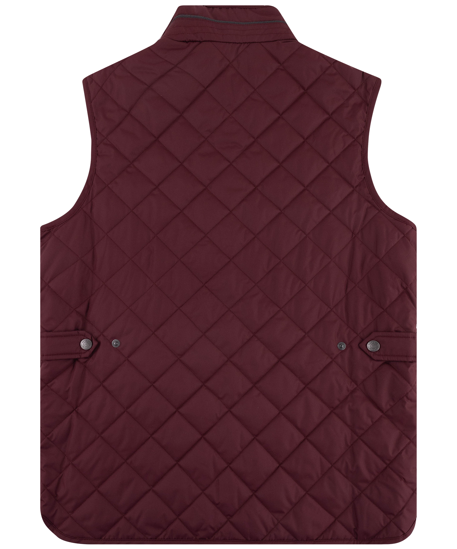 Texas A&M Peter Millar Quilted Light Puffer Zip Vest - Maroon
