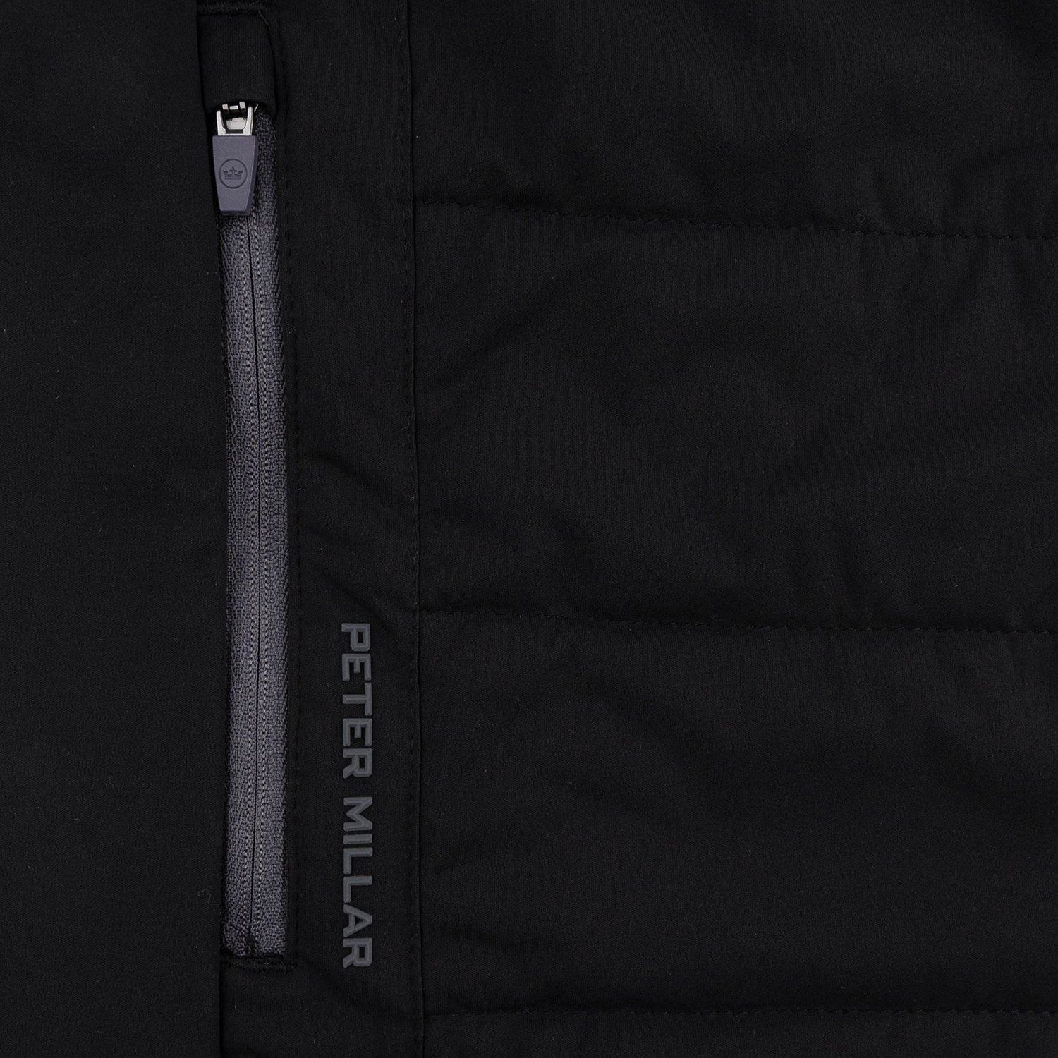 Texas A&M Peter Millar Fuse Hybrid Vest - Black