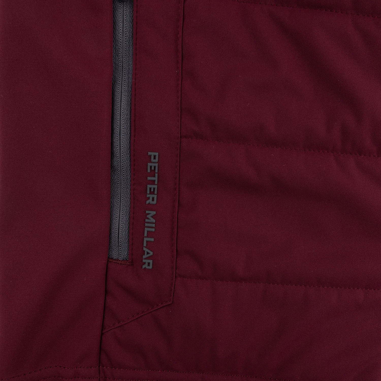 Texas A&M Peter Millar Bordeaux Fuse Hybrid Vest - Maroon