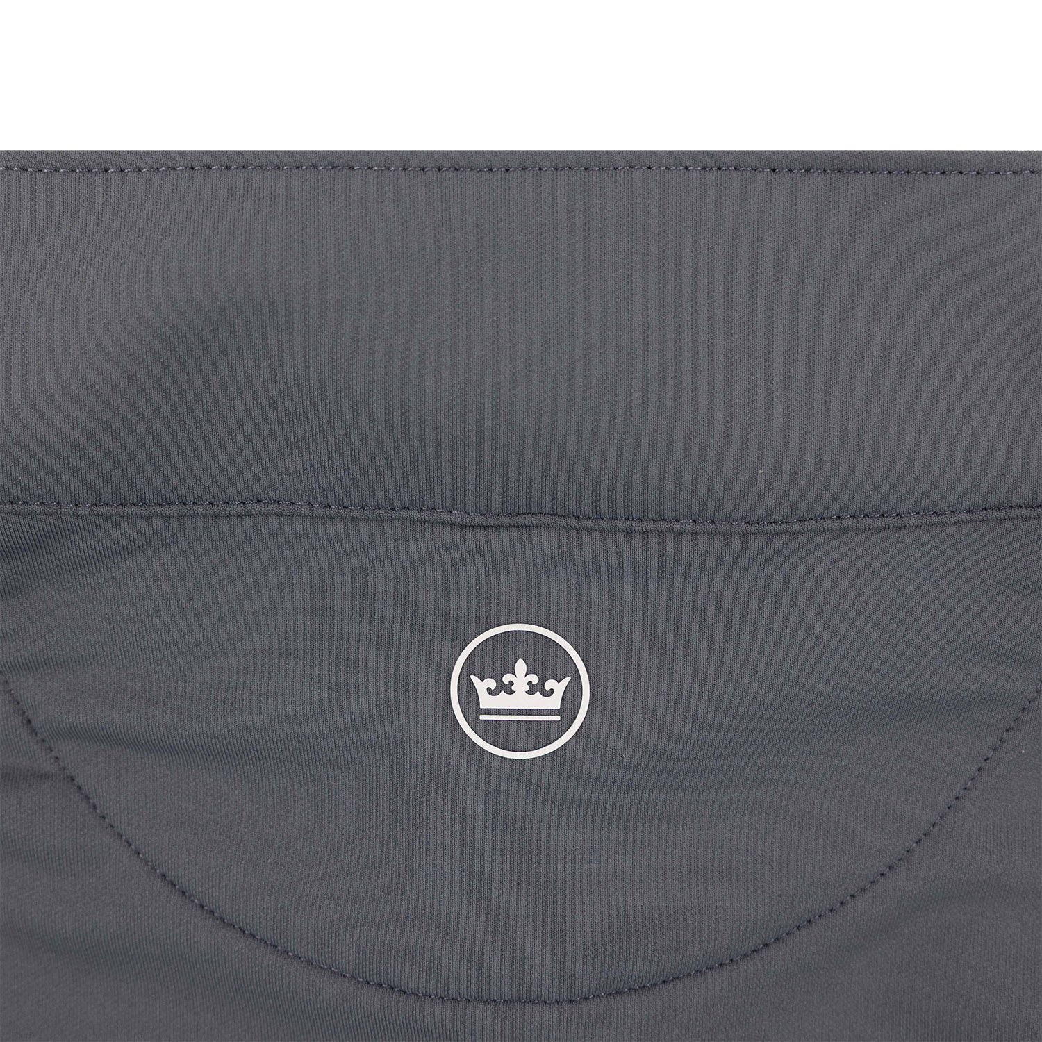 Texas A&M Peter Millar Iron Perth Solid 1/4 Zip - Gray