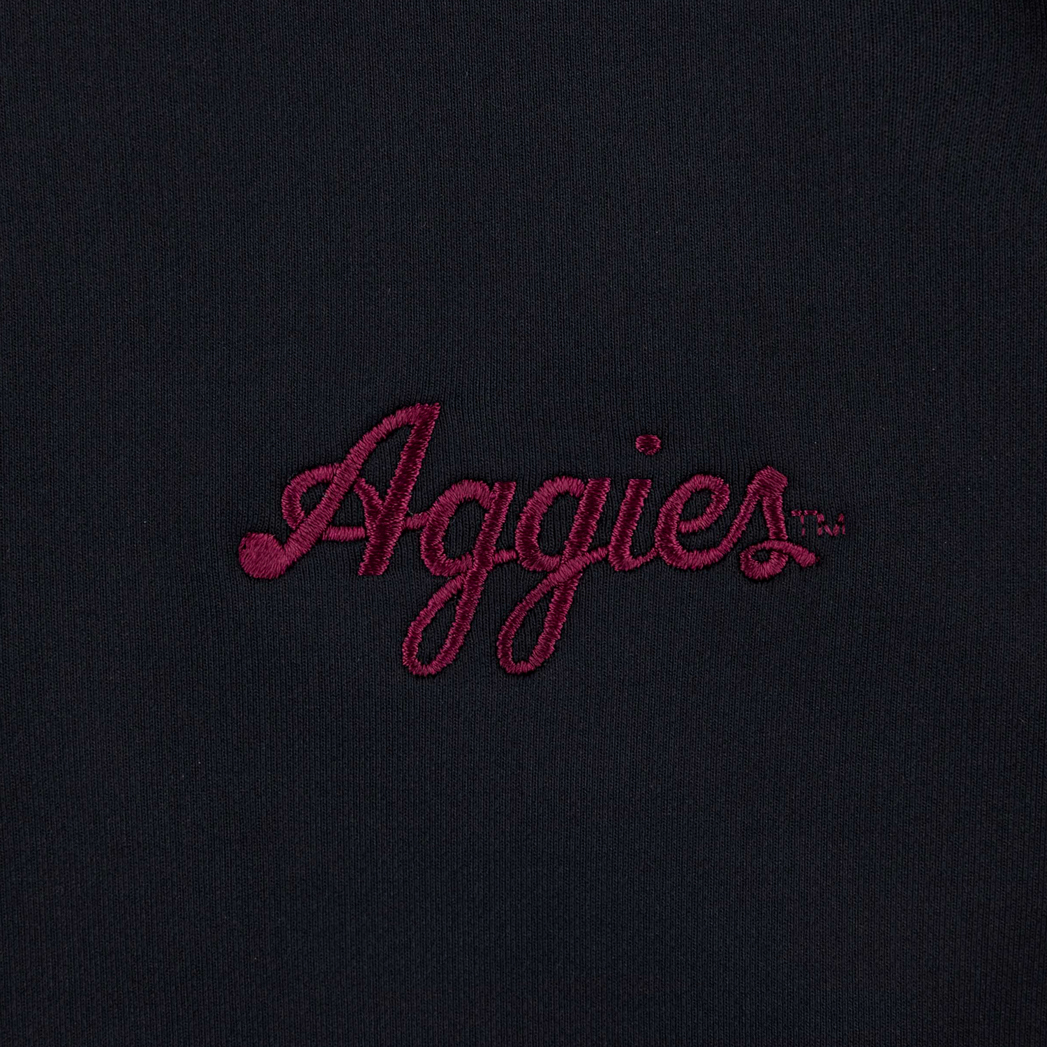 Script Aggies Peter Millar Women's Performance 1/4 Zip - Black