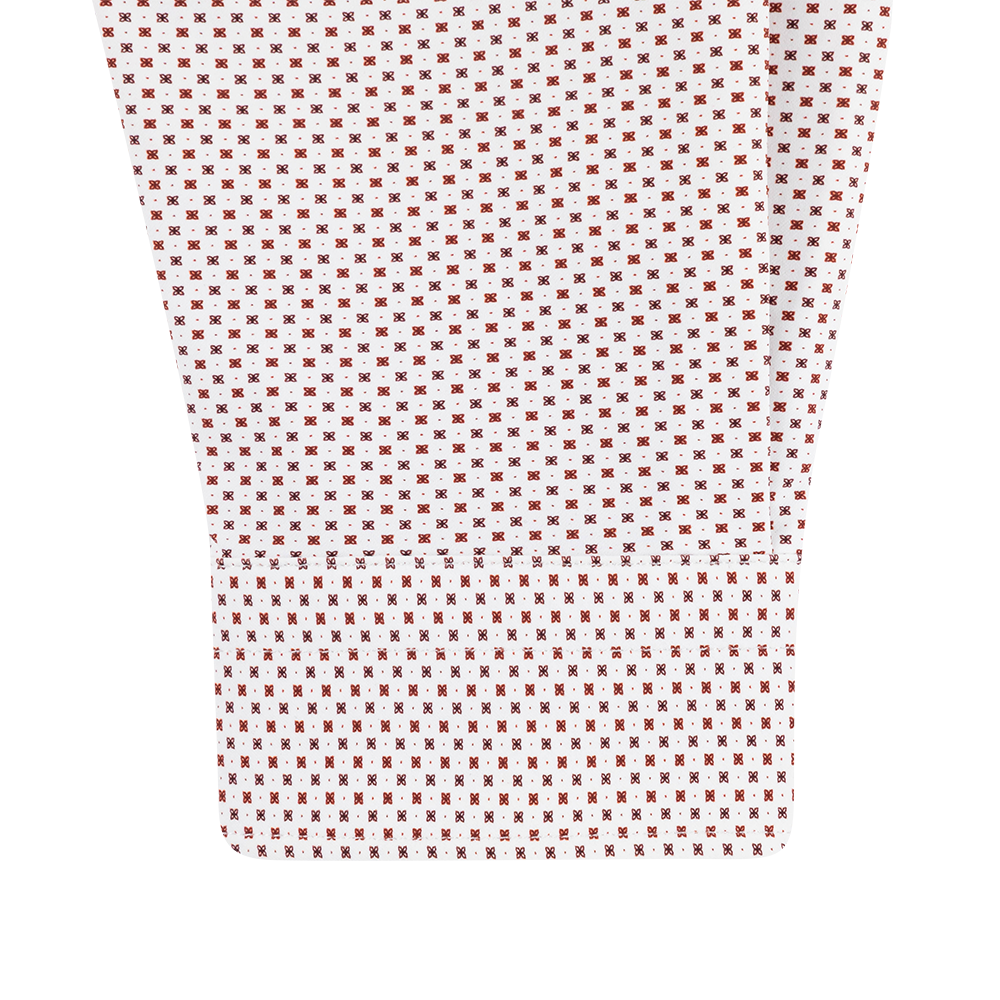 Texas A&M Horn Legend Bloom Sport Button Up - White