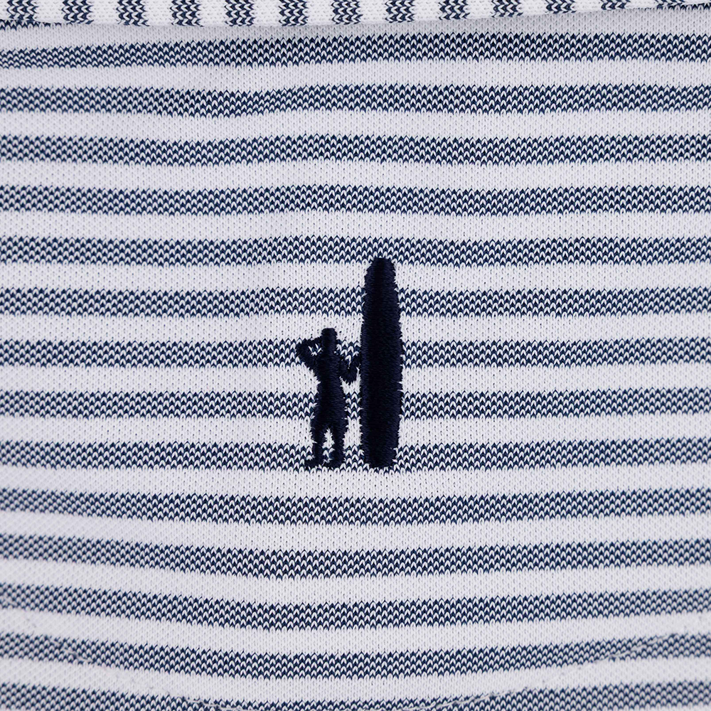 Texas A&M Johnnie-O Stetsons 4 Button Polo - Navy