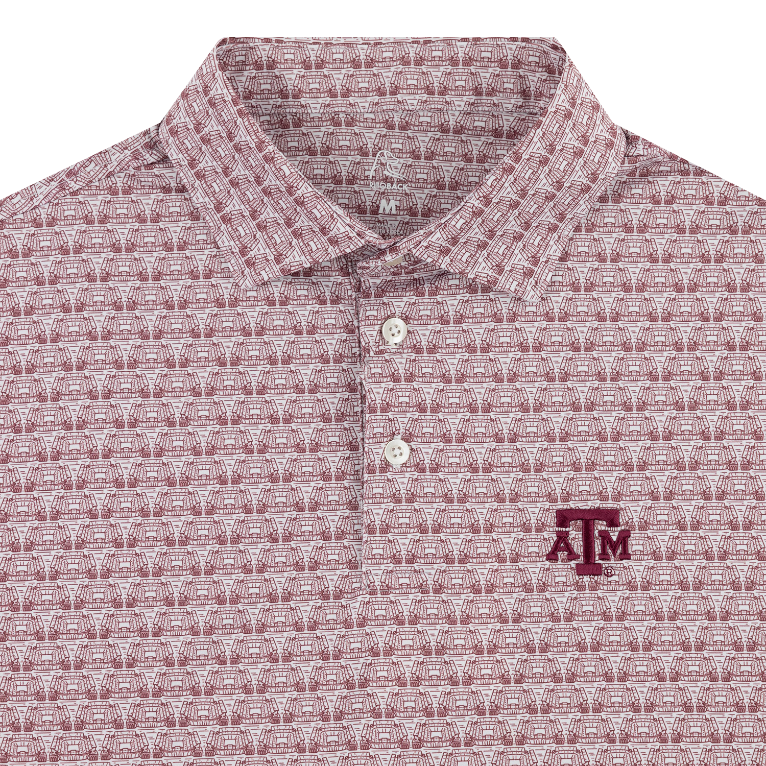 Texas A&M Rhoback Kyle Field 2.0 Polo - Maroon
