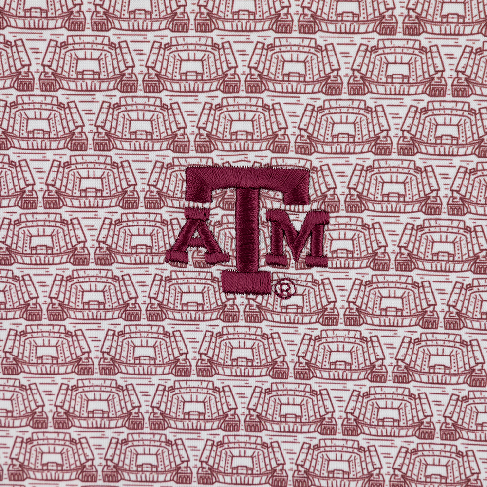 Texas A&M Rhoback Kyle Field 2.0 Polo - Maroon