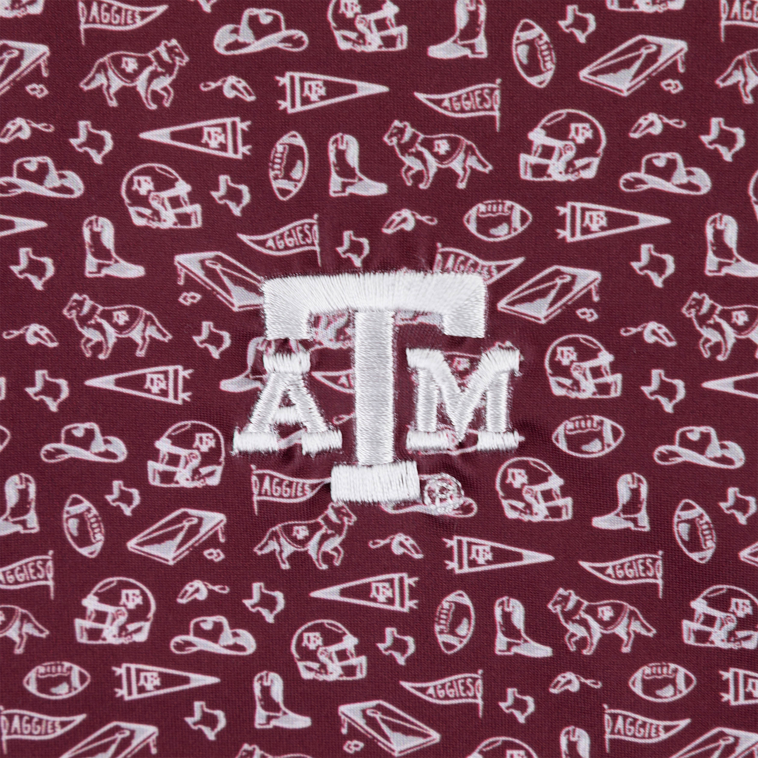 Texas A&M Rhoback Gameday 2.0 Polo - Maroon