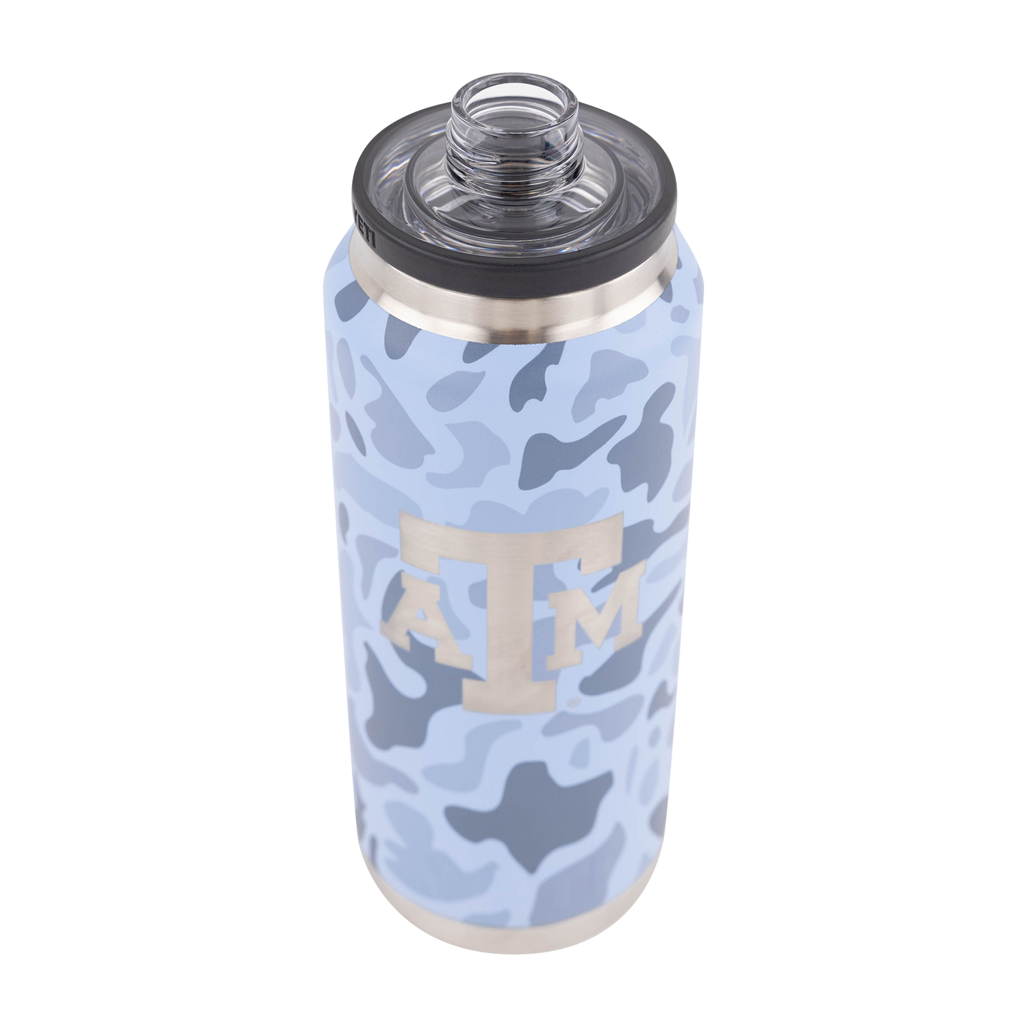 Texas A&M Yeti 36oz Chug Bottle - Blue Camo