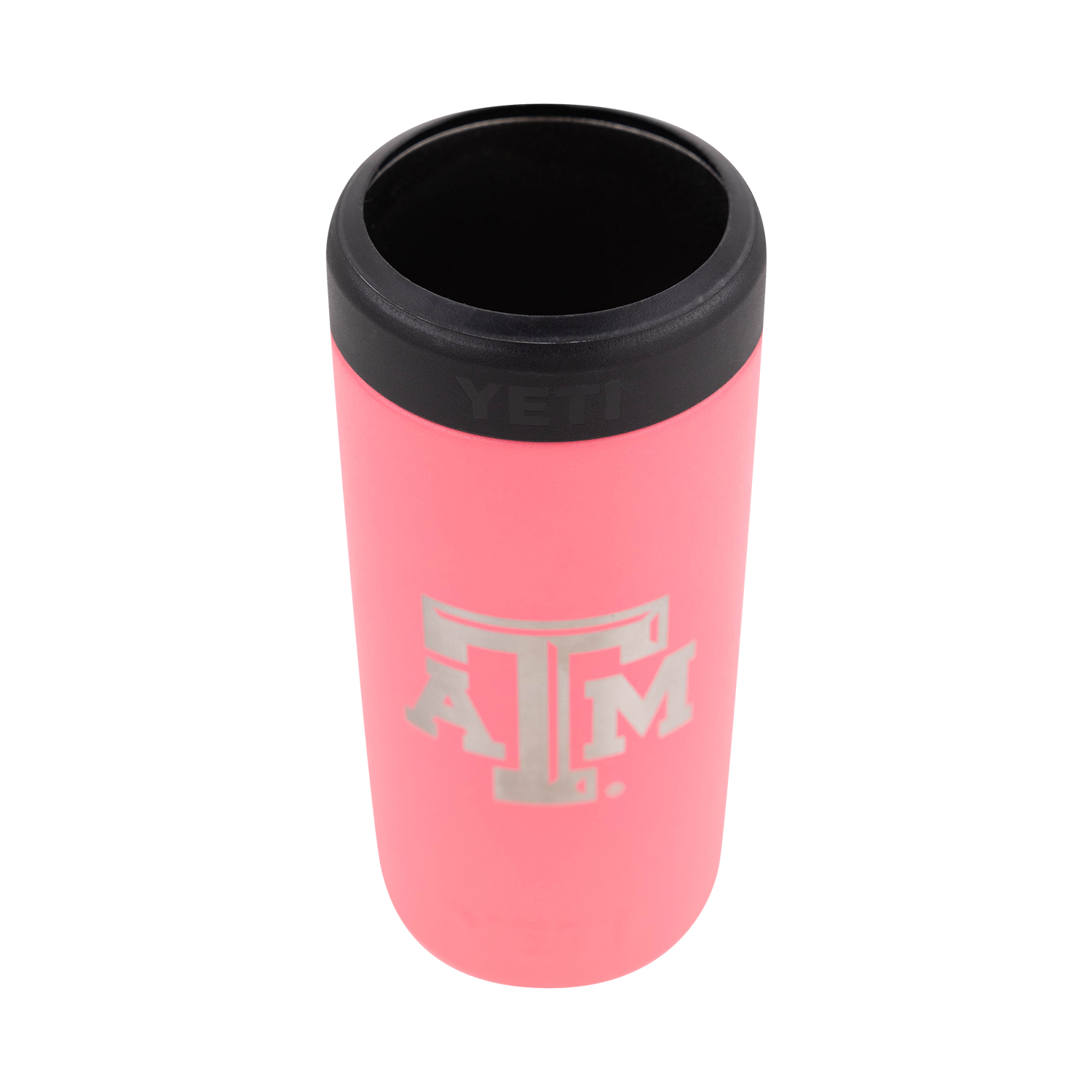 Texas A&M Yeti Slim Colster - Tropical Pink
