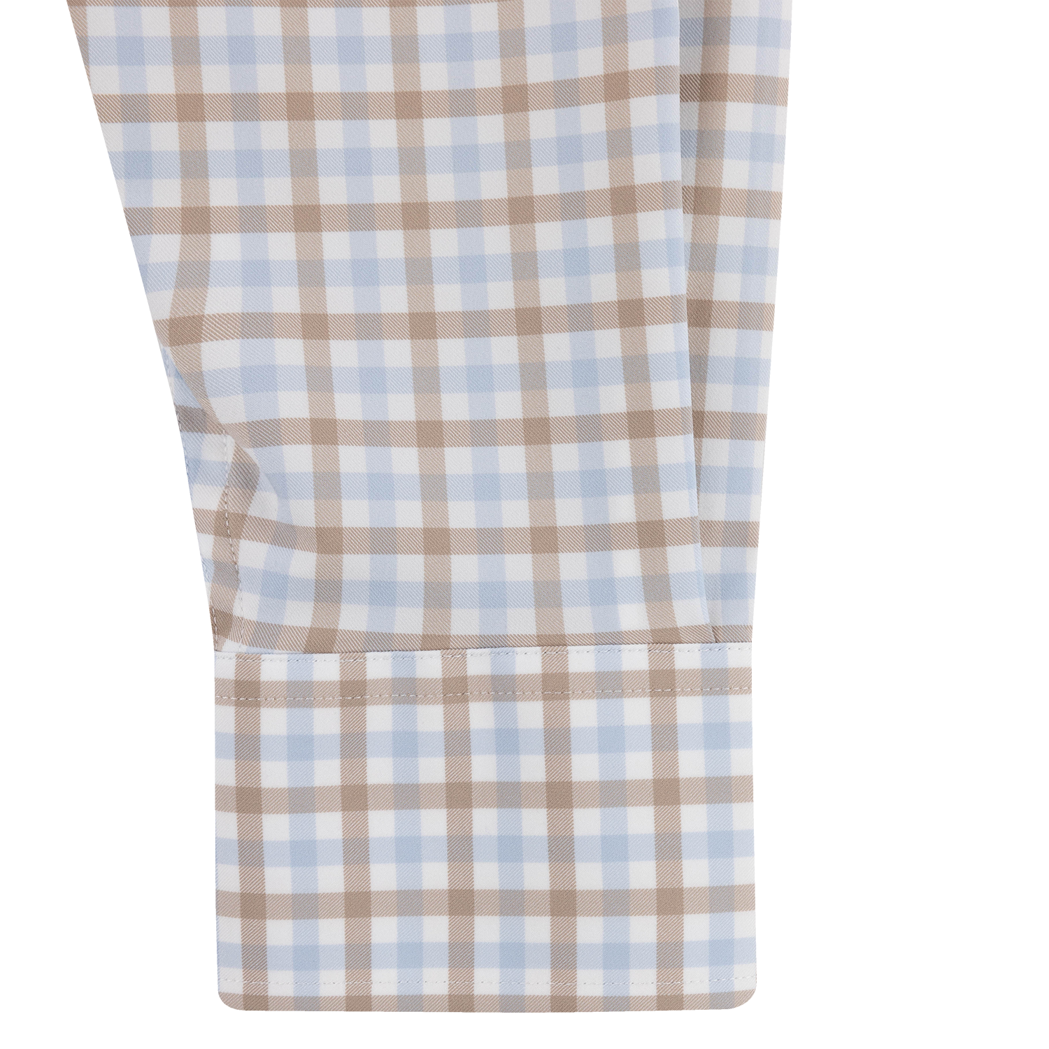 Texas A&M Plaid Button Down Performance Shirt - Blue