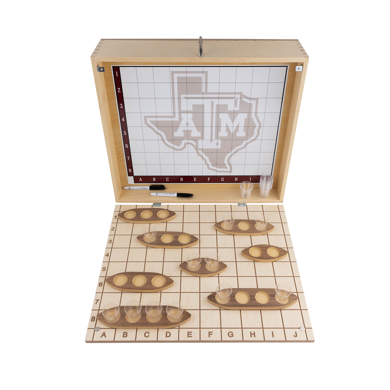Texas A&M Across The Board Sink Or Shoot Board Game