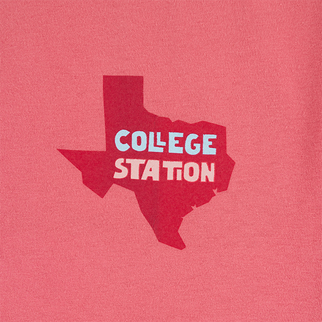 Texas A&M Coral Craze Chigaroogarem T-Shirt - Pink