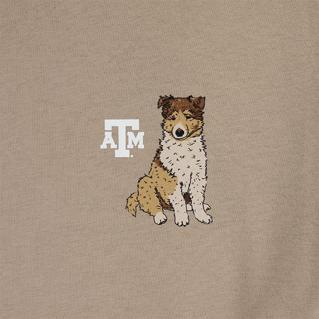 Texas A&M Next Level Apparel Reveille Puppy T-Shirt - Brown