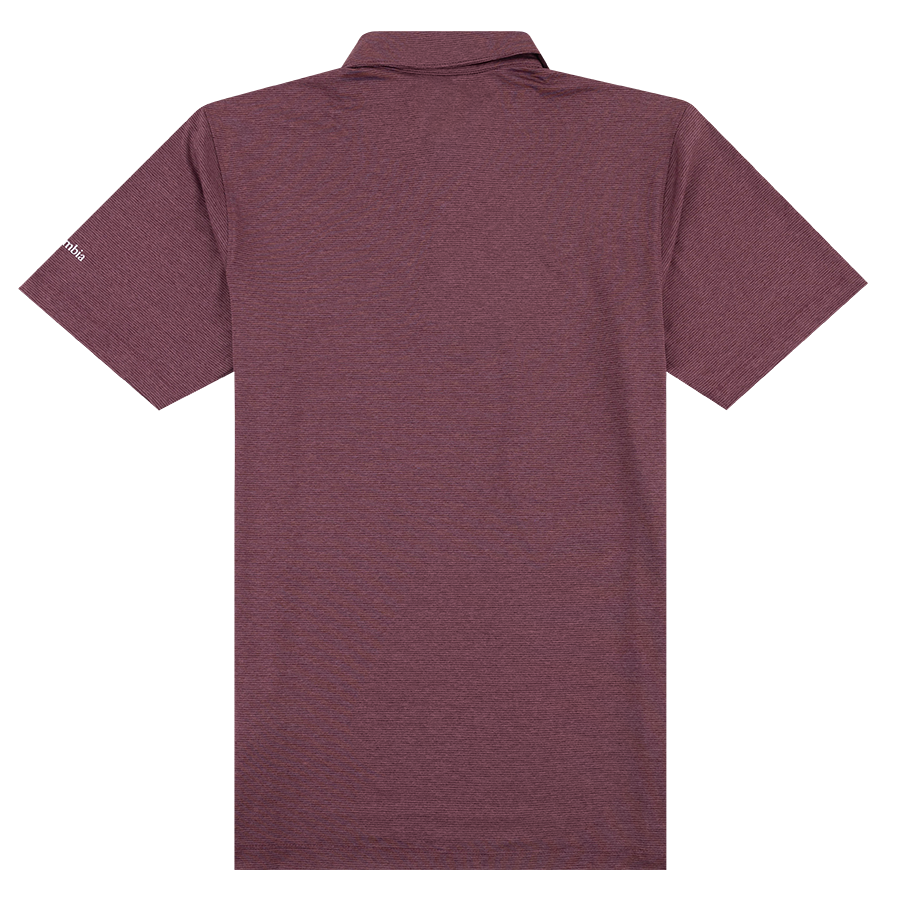 Texas A&M Columbia Golf Sand Tee Polo - Maroon