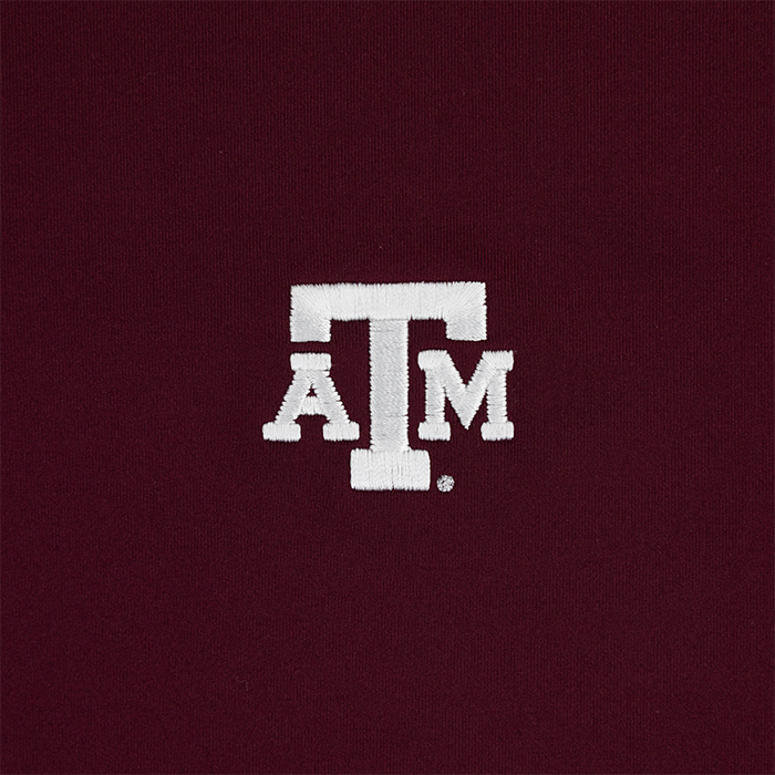 Texas A&M Horn Legend 3 Button Polo - Maroon