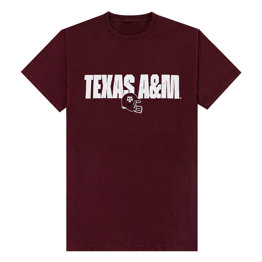 2026 Texas A&M Football Schedule Tee - Maroon