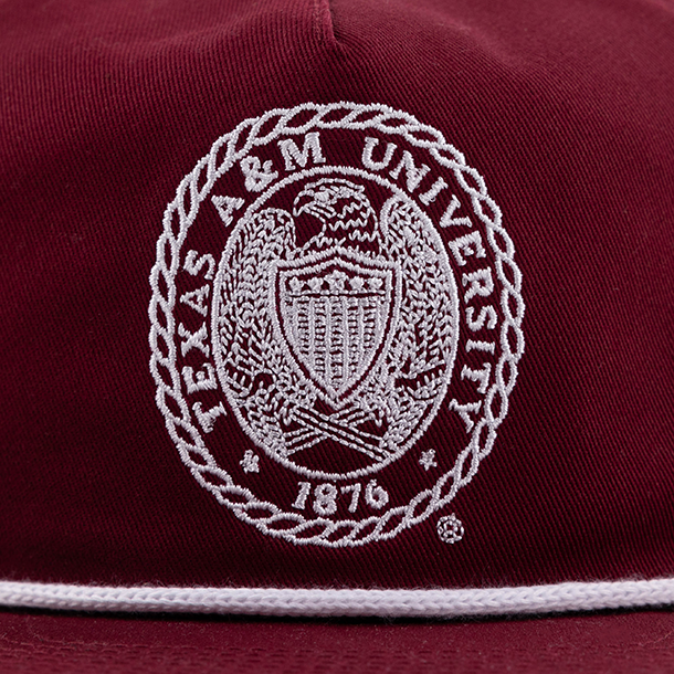 Texas A&M CONCHO Redass Crown Cap - Maroon